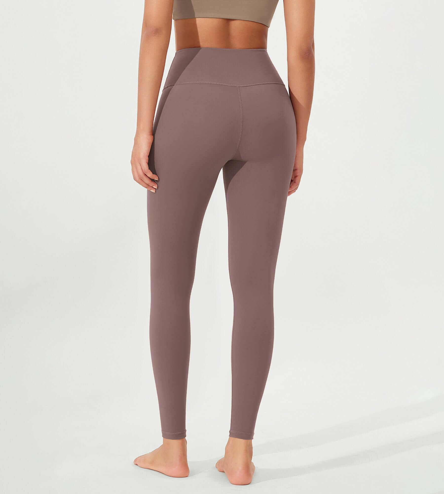 ODLEX 2-Pack 28 High Waist Workout Tummy Control Atheltic Leggings - ododos