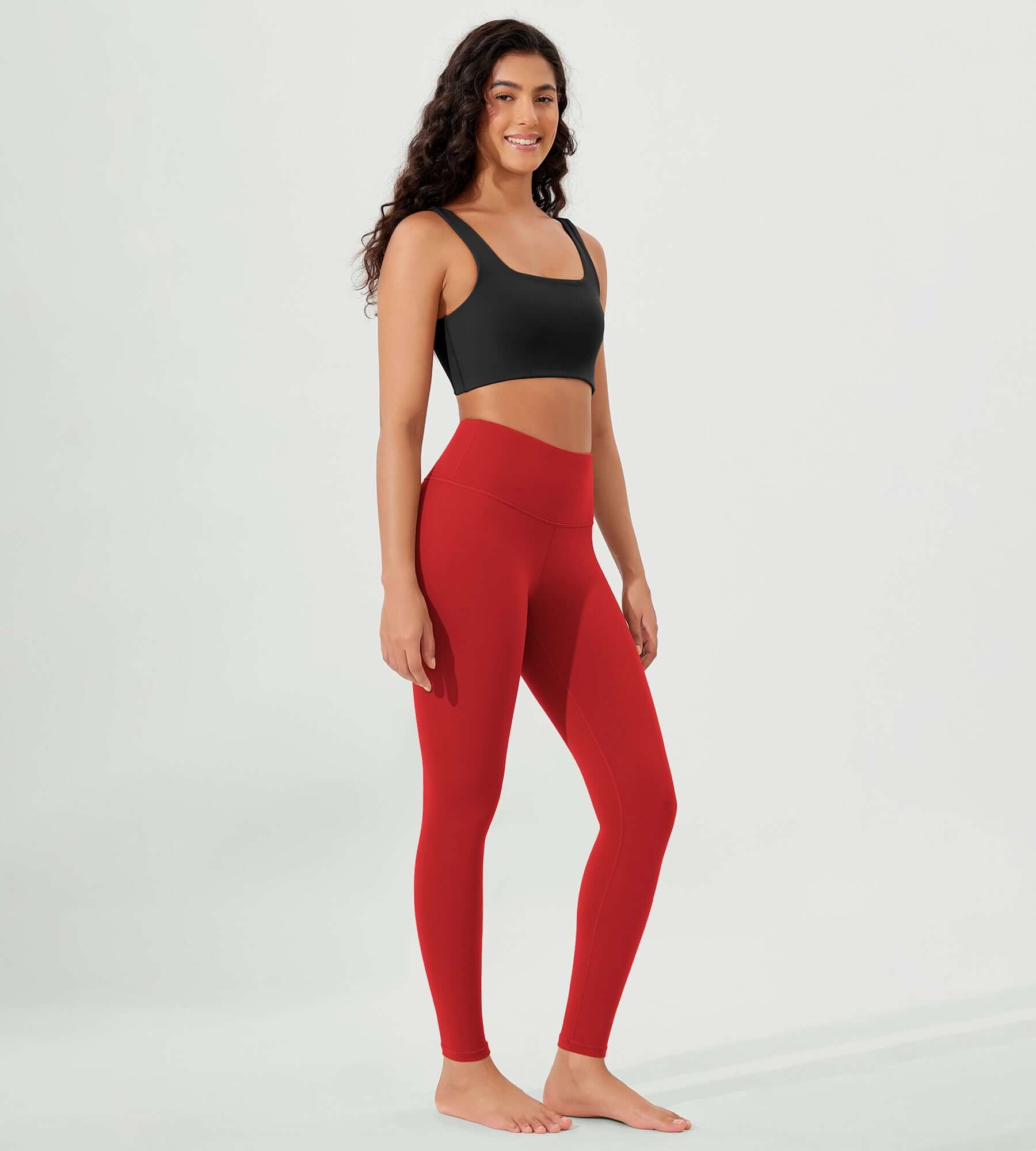 ODLEX 2-Pack 28" High Waist Workout Tummy Control Atheltic Leggings - ododos