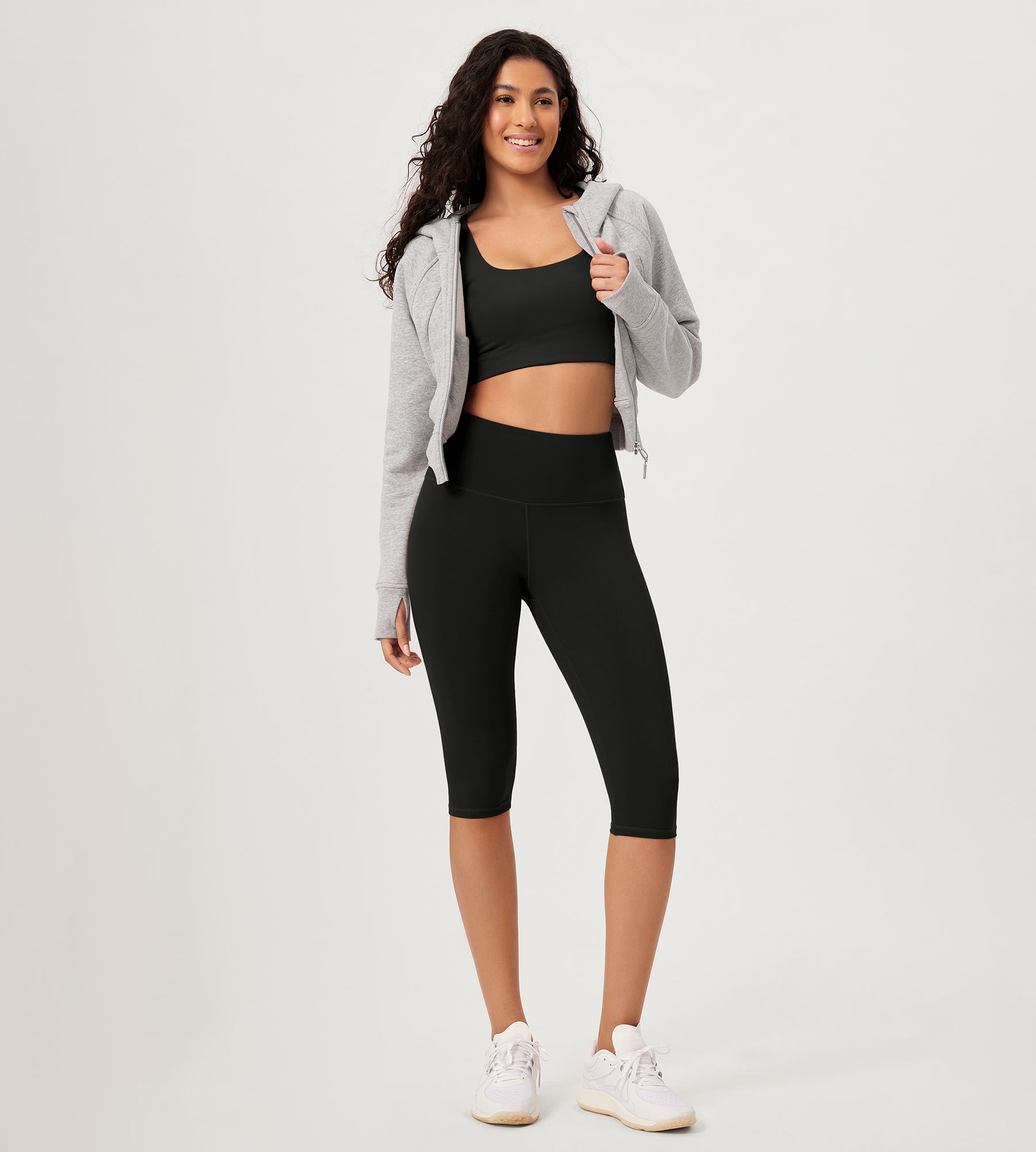 ODCLOUD 14 High Waist Yoga Athletic Running Capris - ododos