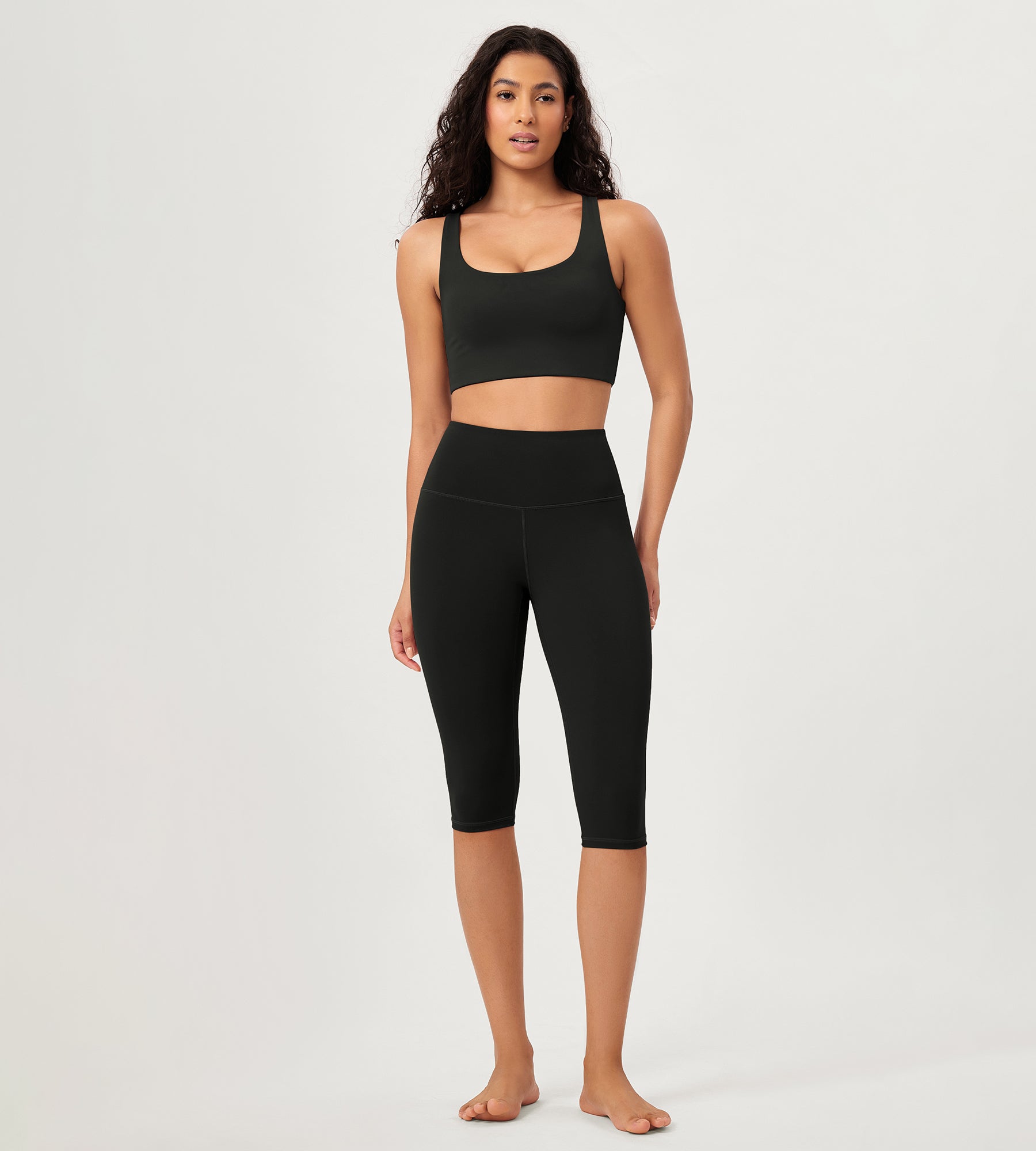ODCLOUD 14 High Waist Yoga Athletic Running Capris - ododos