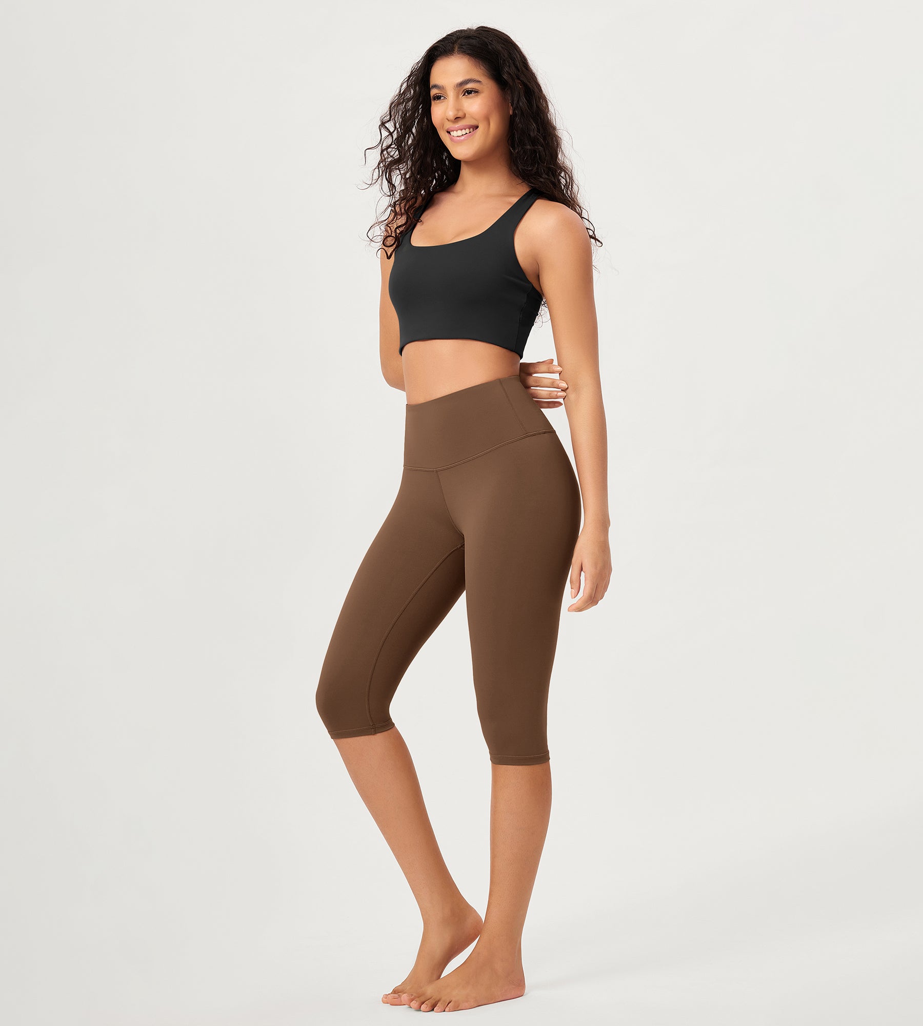 ODCLOUD 14 High Waist Yoga Athletic Running Capris - ododos