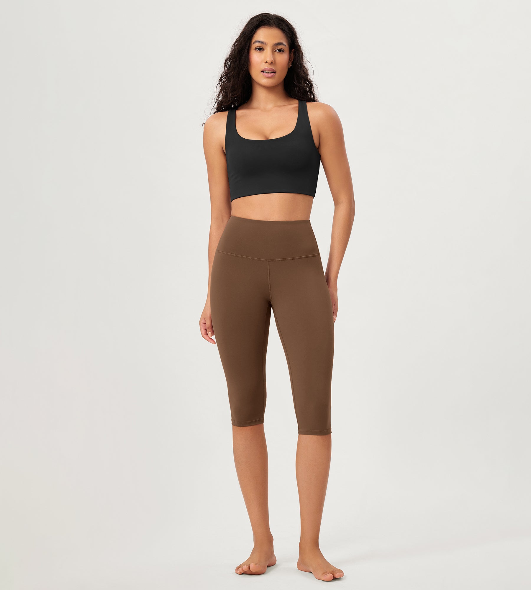 ODCLOUD 14 High Waist Yoga Athletic Running Capris - ododos