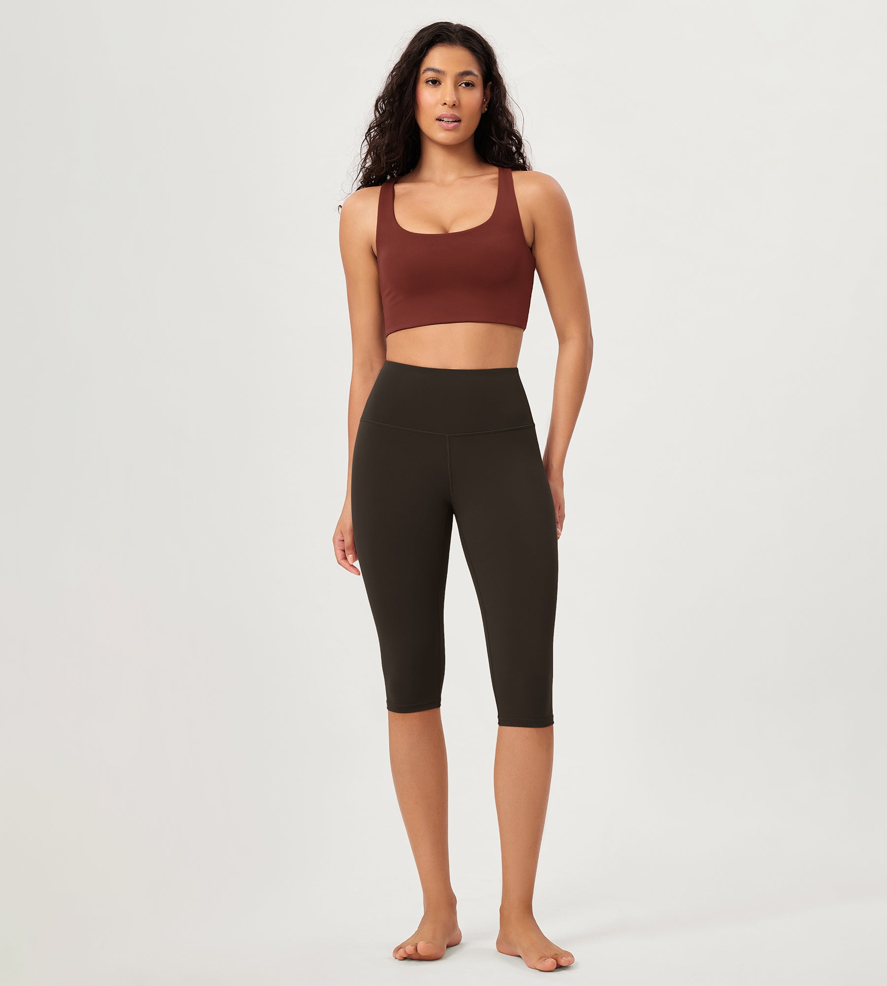 ODCLOUD 14 High Waist Yoga Athletic Running Capris - ododos