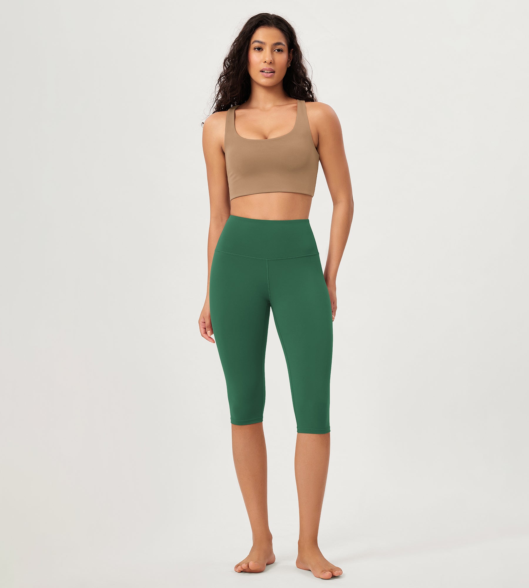 ODCLOUD 14 High Waist Yoga Athletic Running Capris - ododos