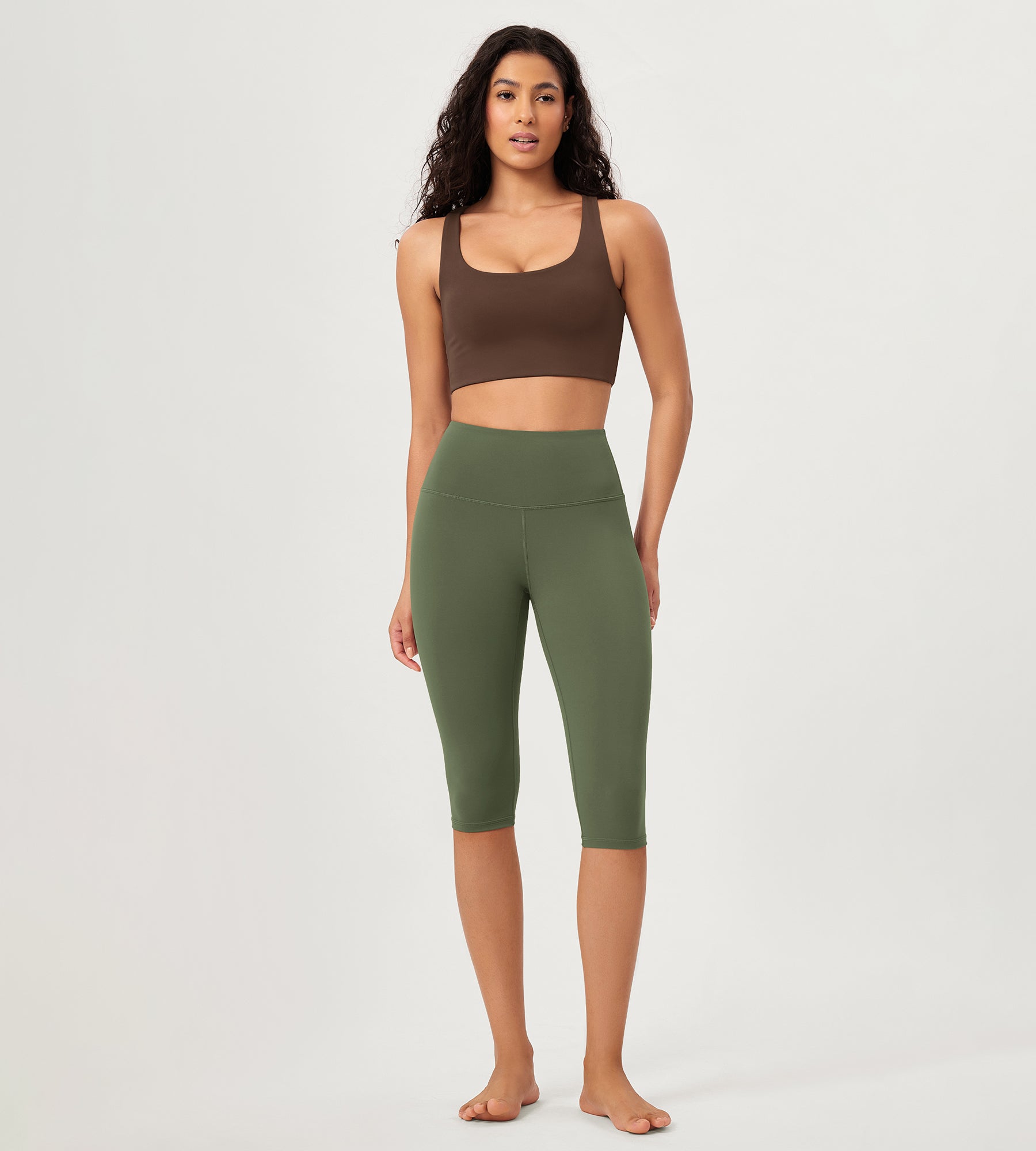 ODCLOUD 14 High Waist Yoga Athletic Running Capris - ododos