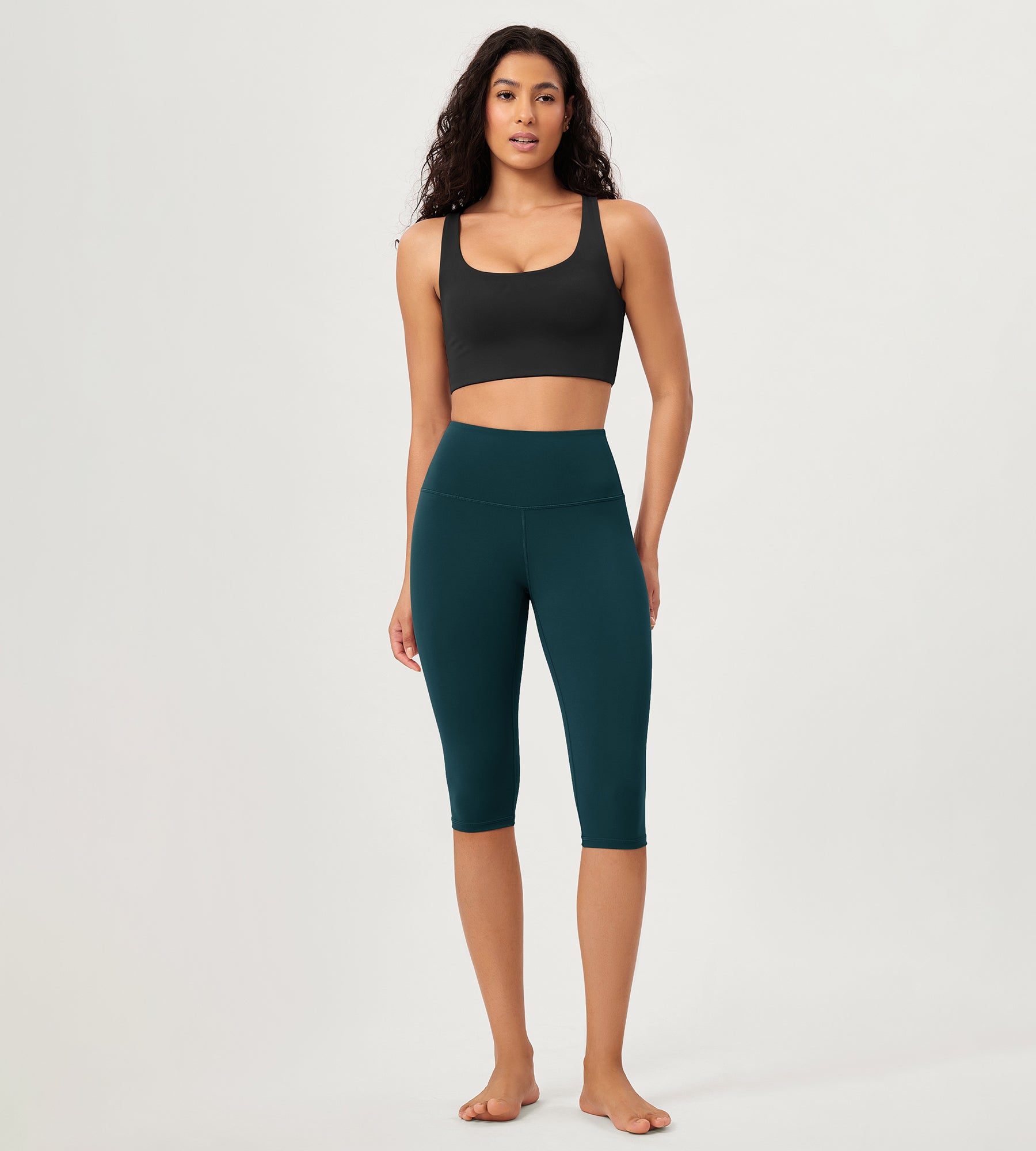 ODCLOUD 14 High Waist Yoga Athletic Running Capris - ododos