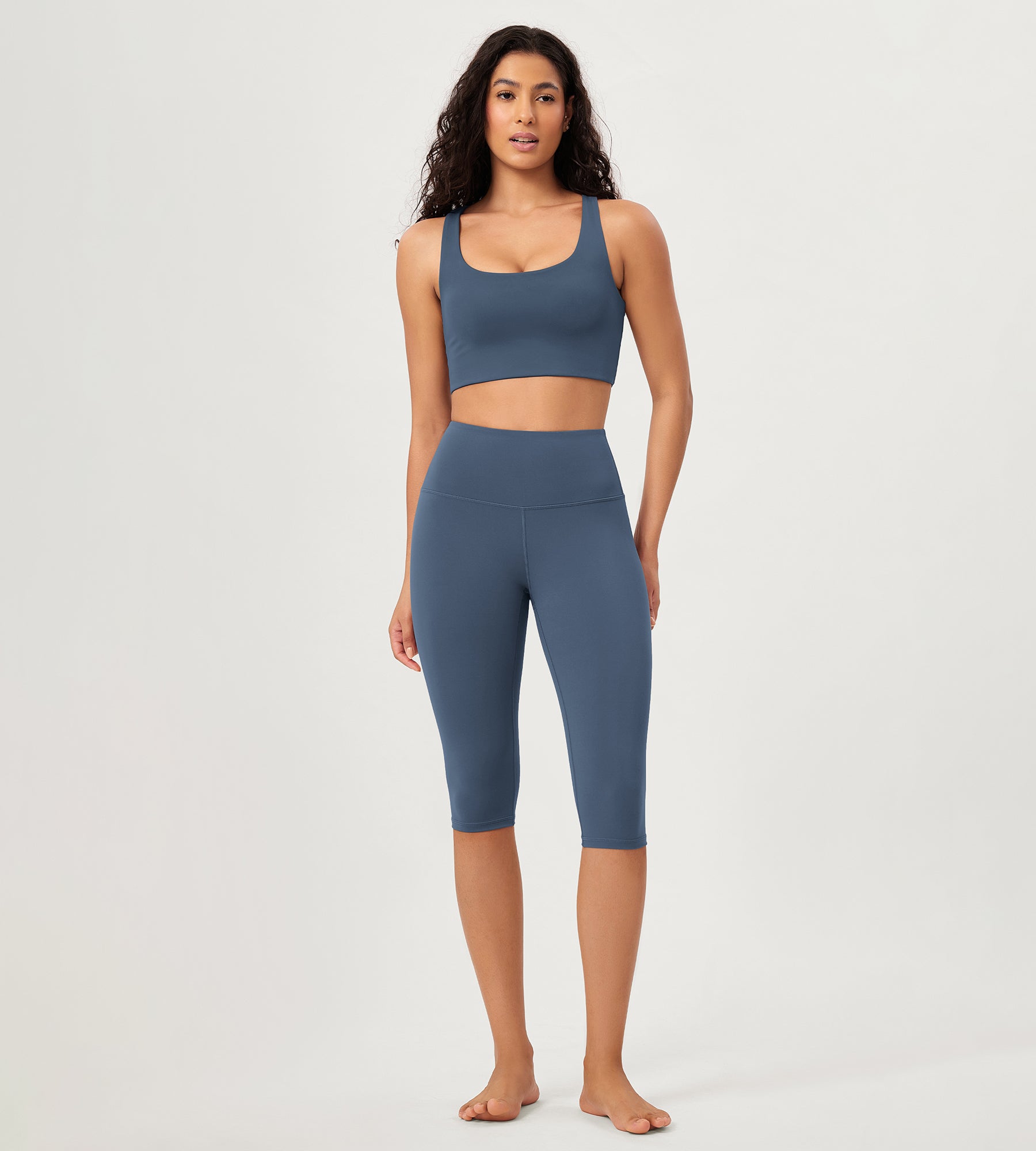 ODCLOUD 14 High Waist Yoga Athletic Running Capris - ododos