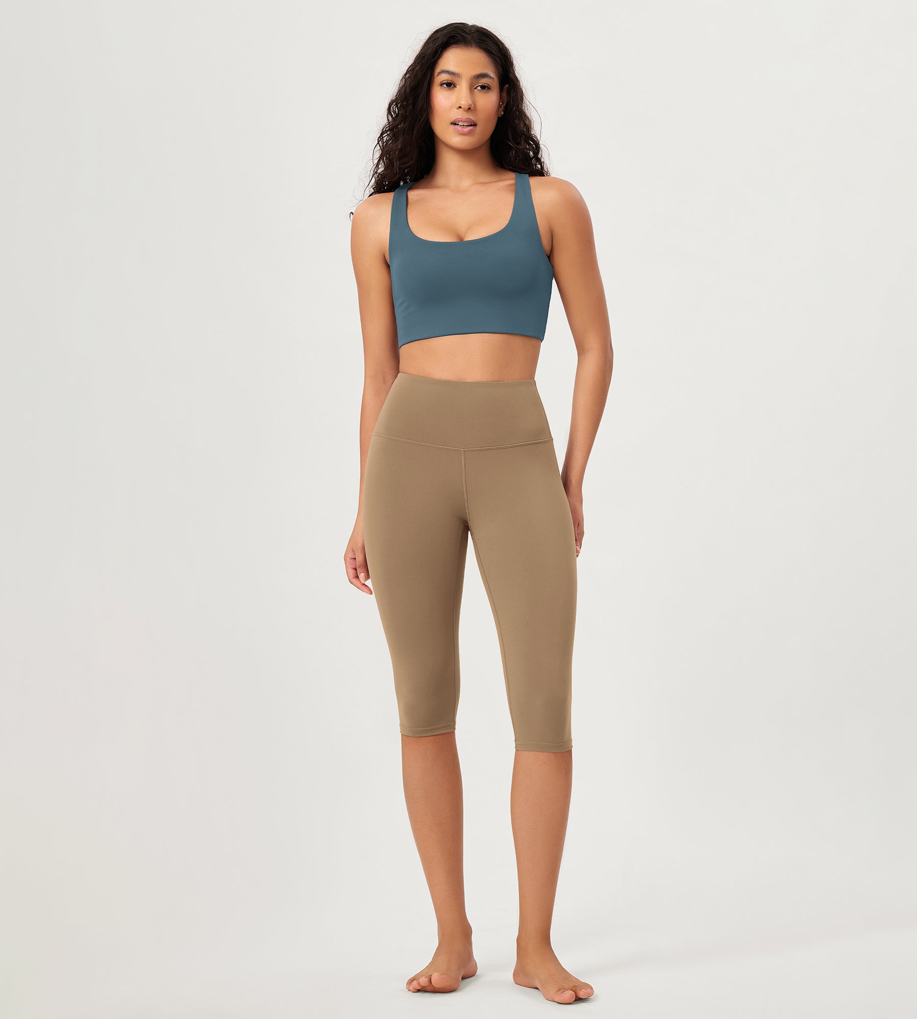 ODCLOUD 14 High Waist Yoga Athletic Running Capris - ododos