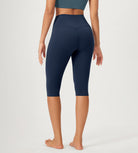 ODCLOUD 14" High Waist Yoga Athletic Running Capris - ododos