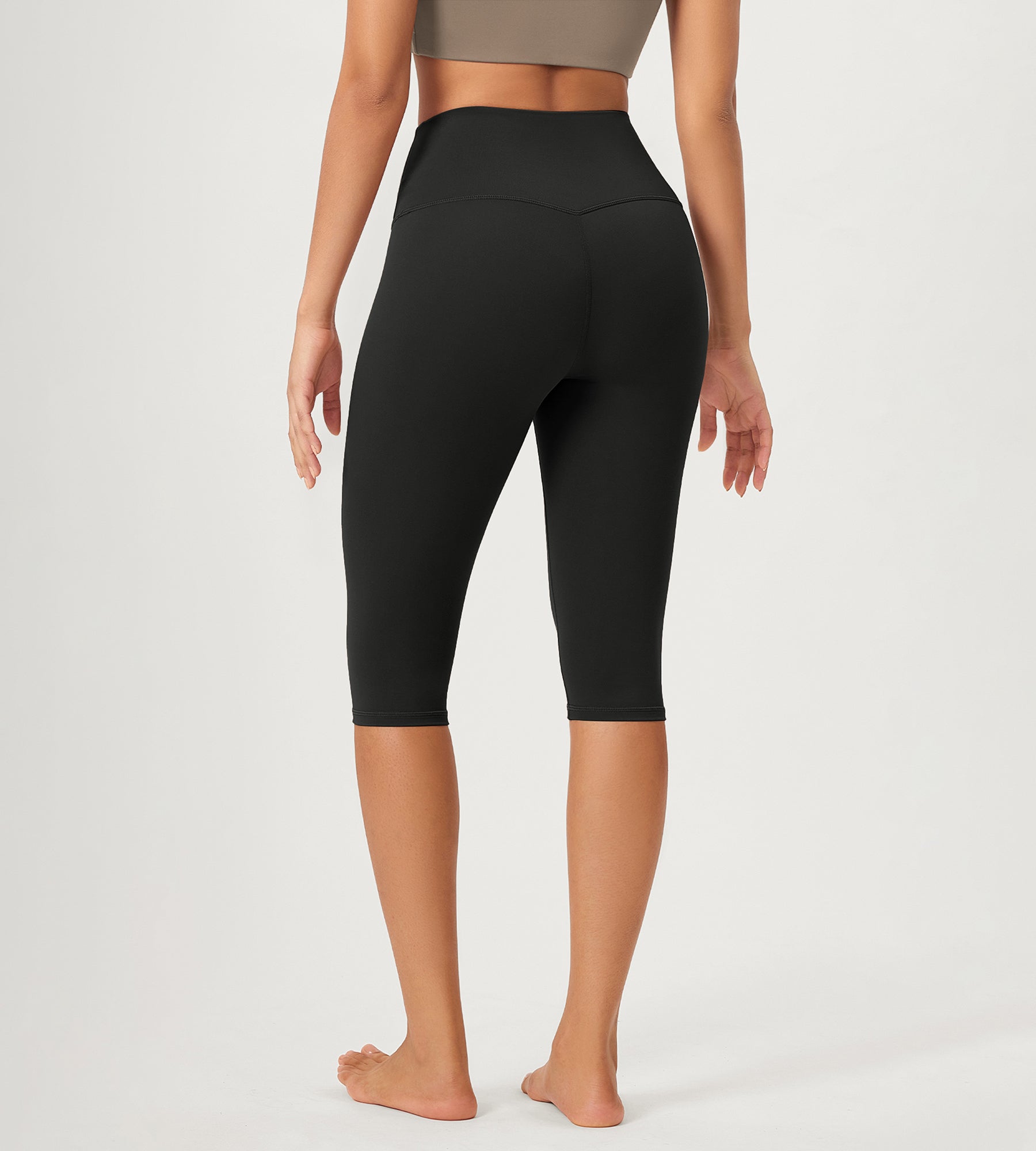 ODCLOUD 14" High Waist Yoga Athletic Running Capris - ododos