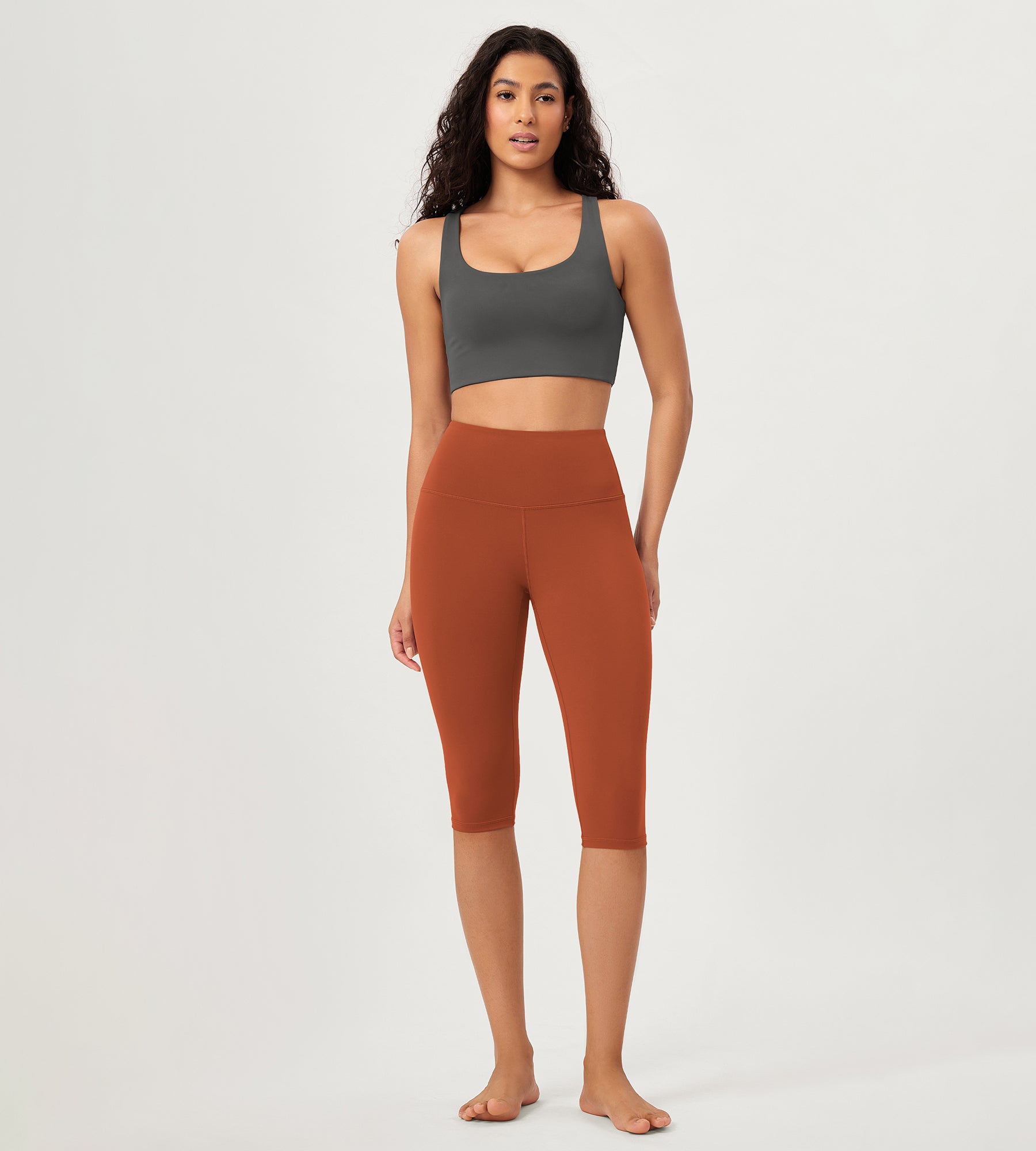 ODCLOUD 14 High Waist Yoga Athletic Running Capris - ododos