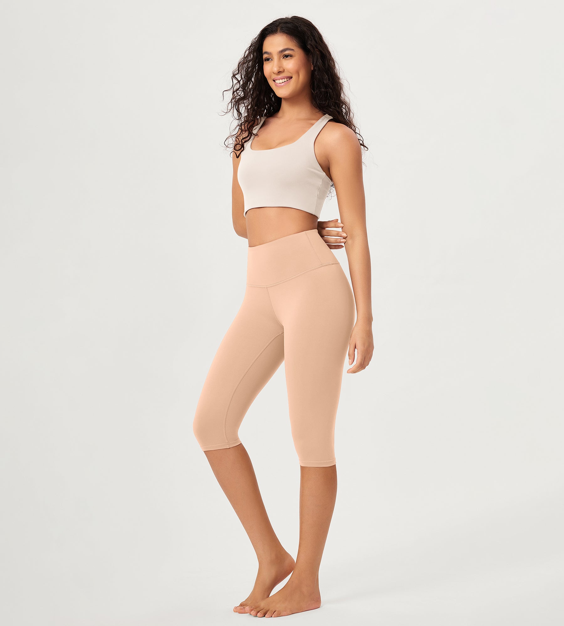 ODCLOUD 14 High Waist Yoga Athletic Running Capris - ododos