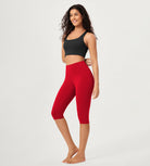 ODCLOUD 14" High Waist Yoga Athletic Running Capris - ododos