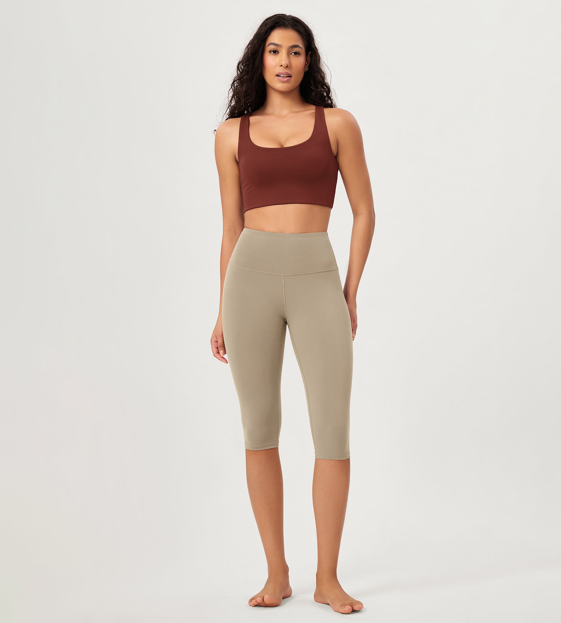 ODCLOUD 14 High Waist Yoga Athletic Running Capris - ododos