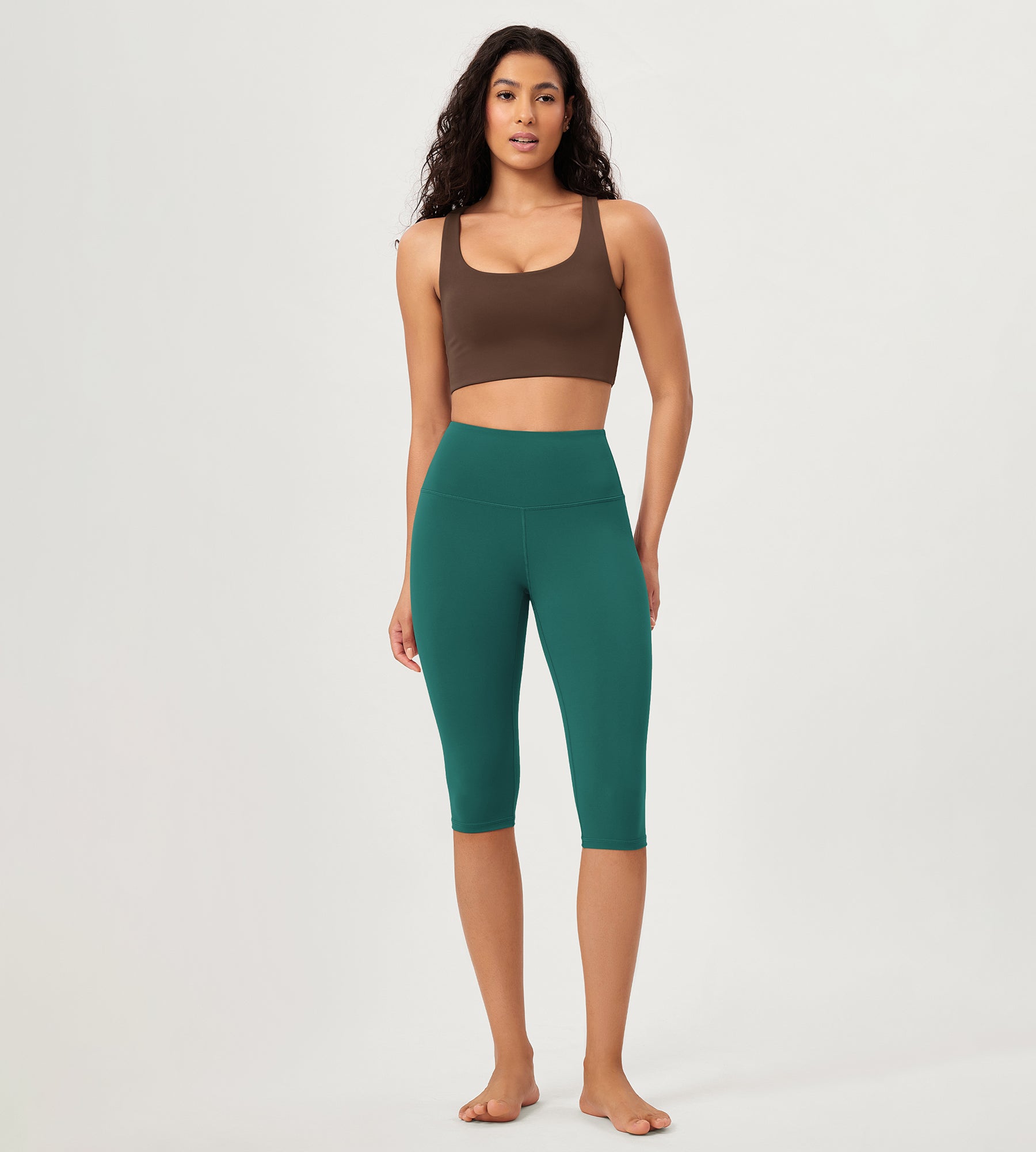 ODCLOUD 14 High Waist Yoga Athletic Running Capris - ododos