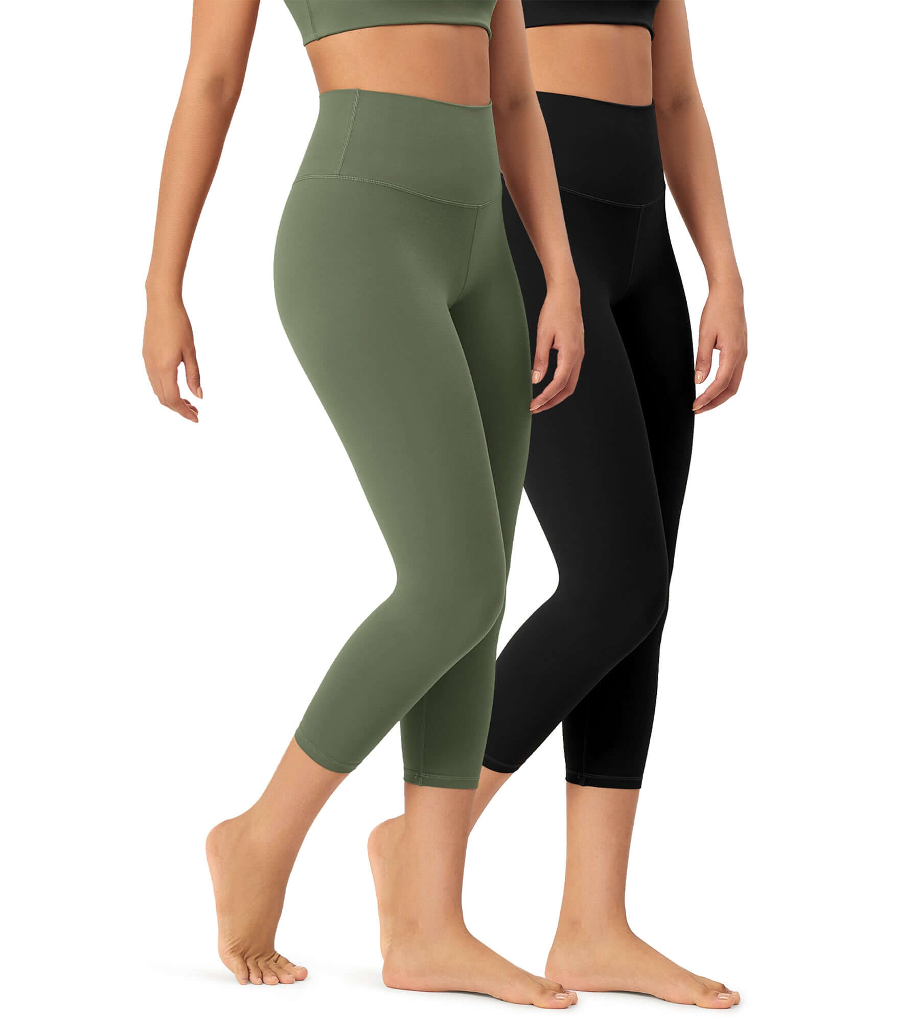 23" ODCLOUD 2-Pack Buttery Soft Lounge Yoga High Waist Yoga Leggings - ododos