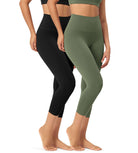 23" ODCLOUD 2-Pack Buttery Soft Lounge Yoga High Waist Yoga Leggings - ododos