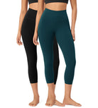 23" ODCLOUD 2-Pack Buttery Soft Lounge Yoga High Waist Yoga Leggings - ododos