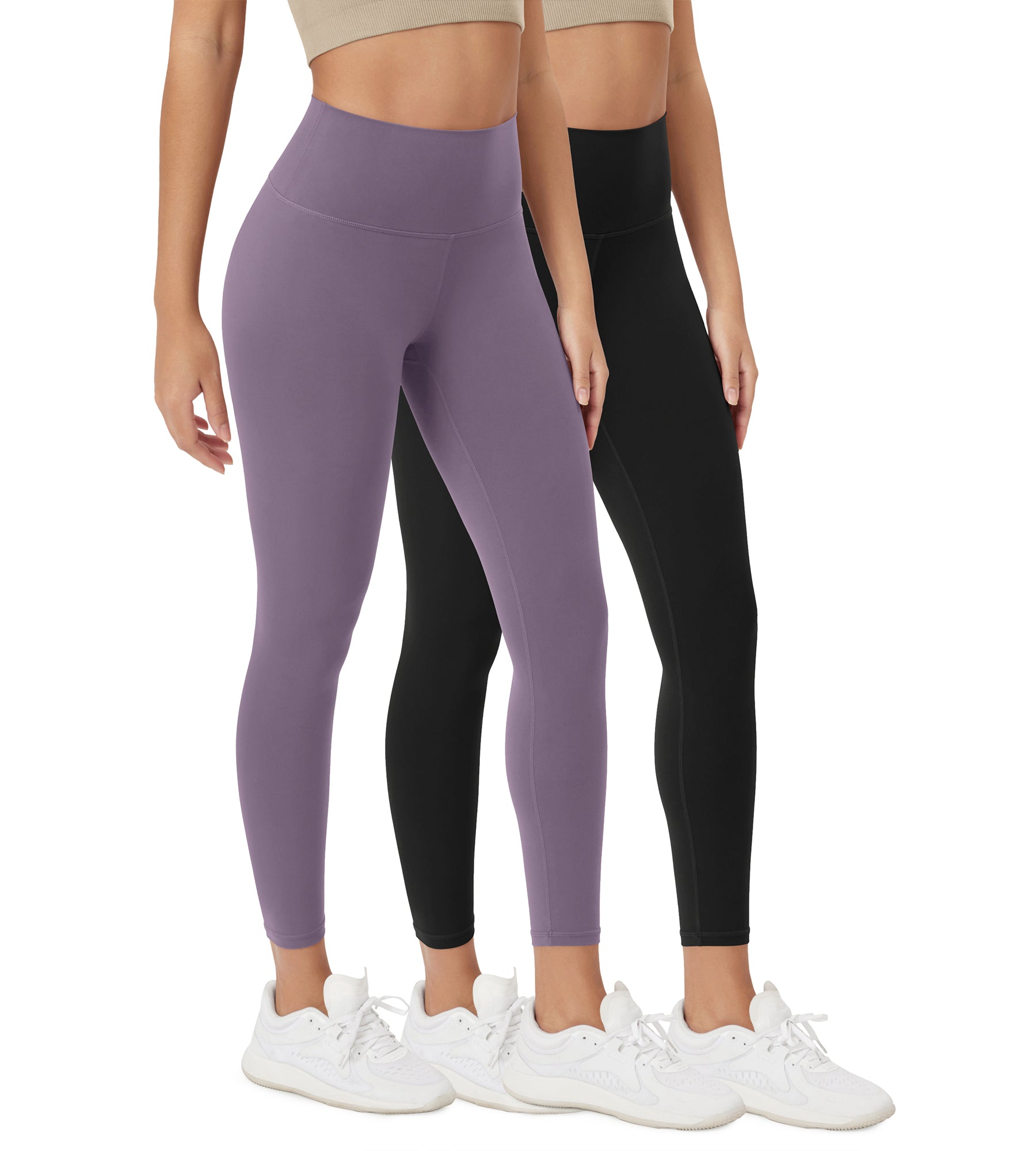 ODCLOUD 2-Pack 25" High Waist Lounge Yoga Leggings - ododos