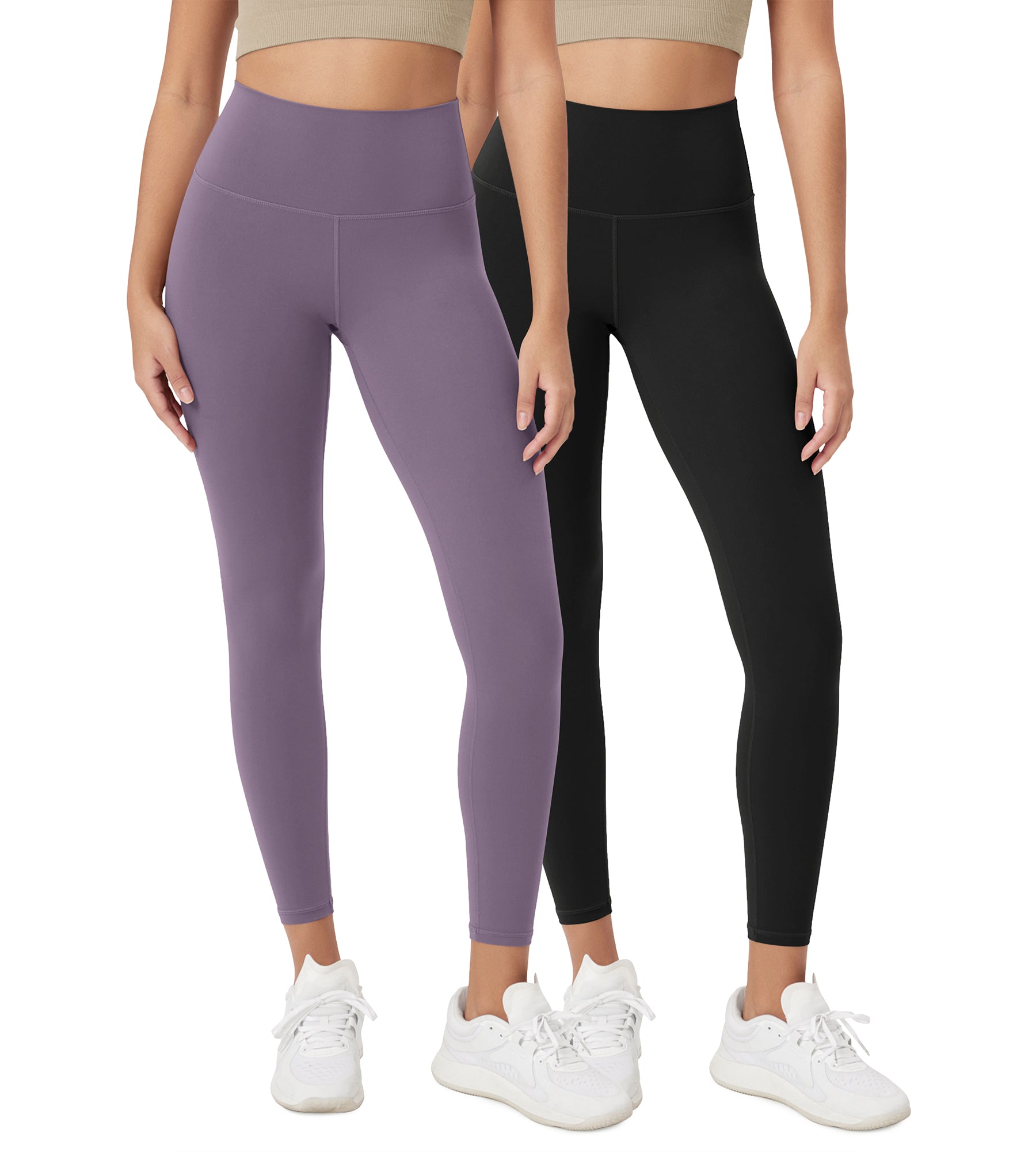 ODCLOUD 2-Pack 25" High Waist Lounge Yoga Leggings - ododos