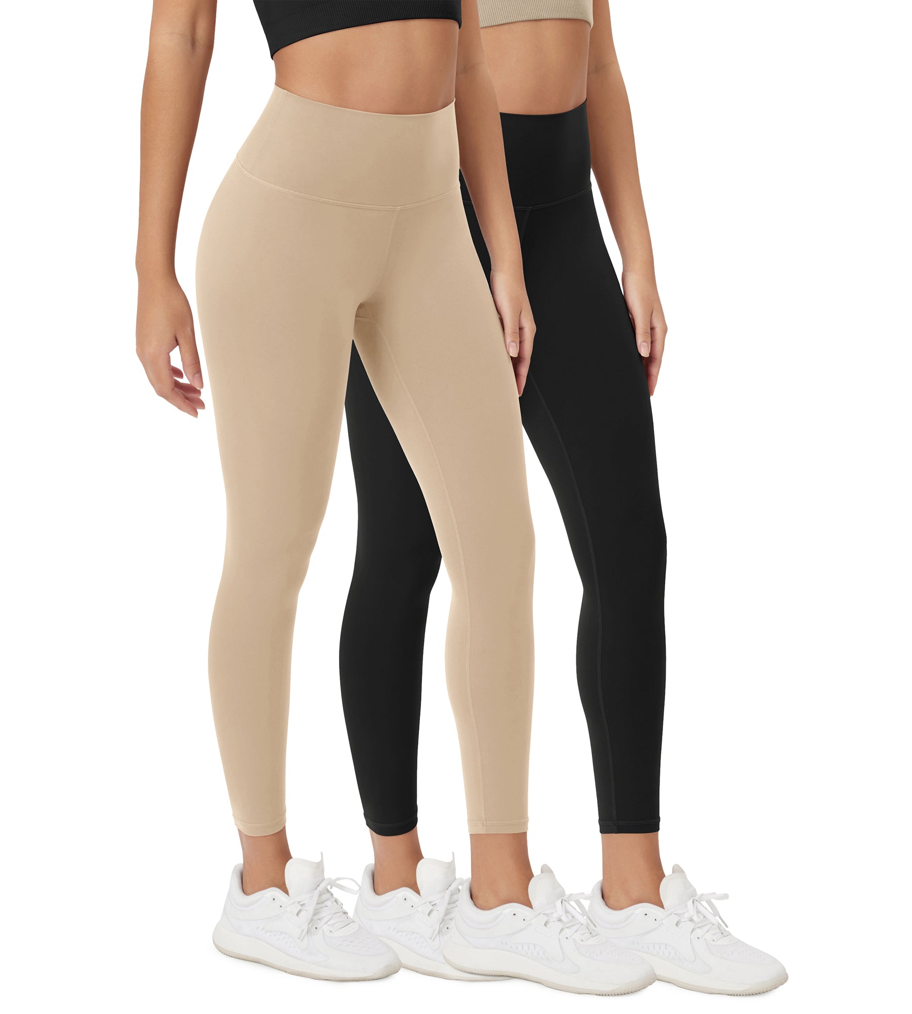 ODCLOUD 2-Pack 25" High Waist Lounge Yoga Leggings - ododos