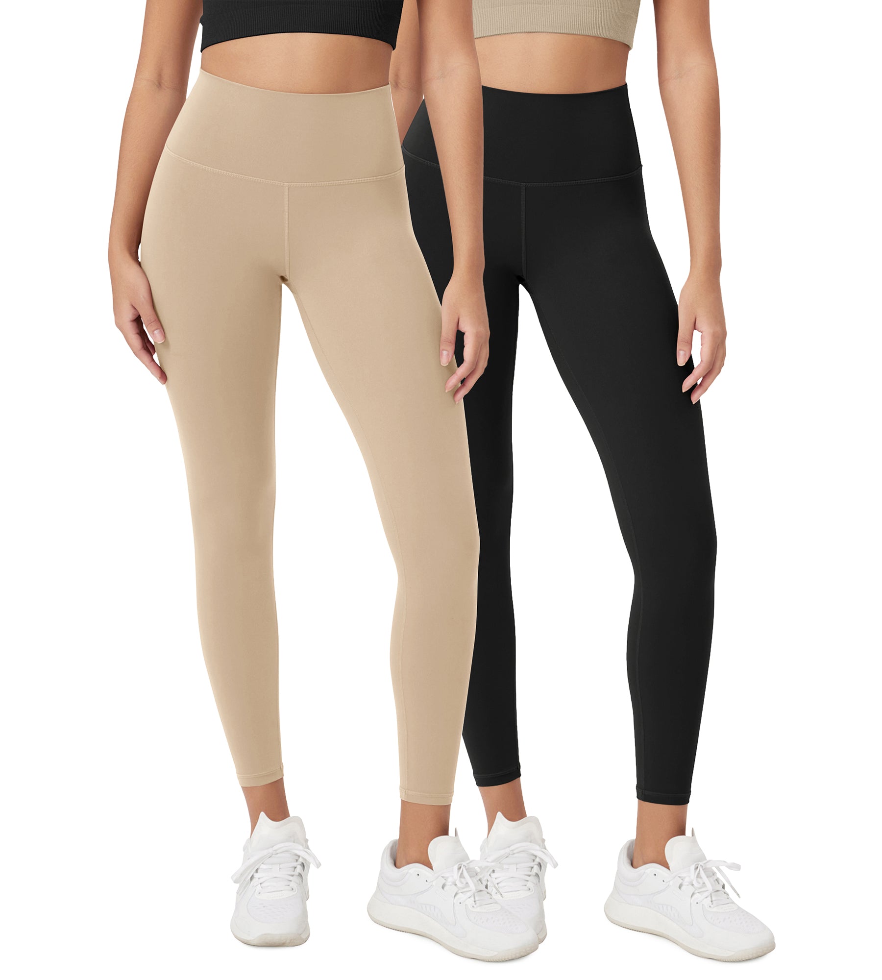 ODCLOUD 2-Pack 25" High Waist Lounge Yoga Leggings - ododos