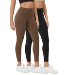 ODCLOUD 2-Pack 25" High Waist Lounge Yoga Leggings - ododos