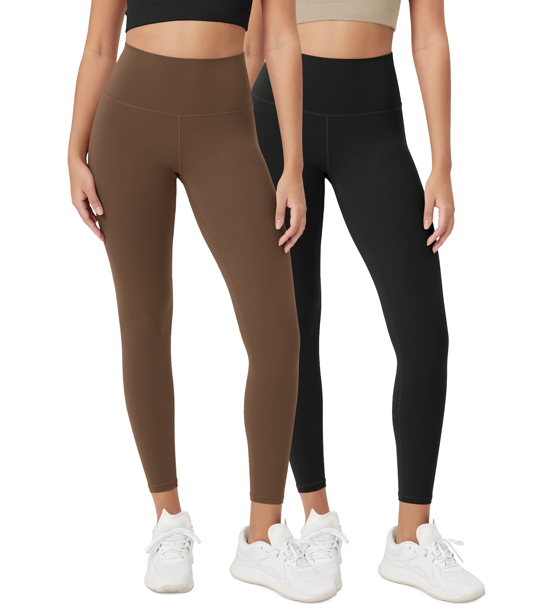 ODCLOUD 2-Pack 25" High Waist Lounge Yoga Leggings - ododos