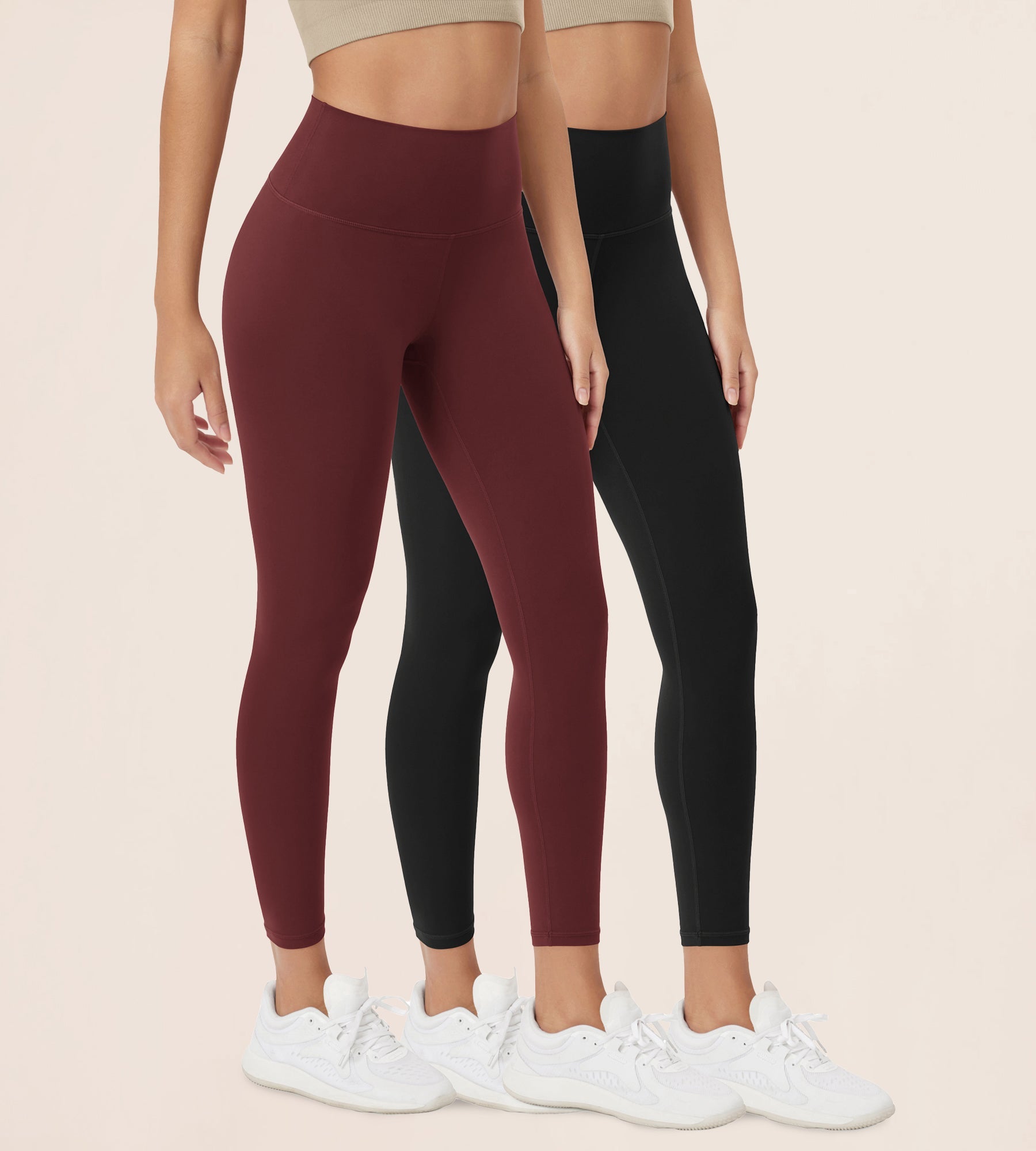 ODCLOUD 2-Pack 25 High Waist Lounge Yoga Leggings - ododos