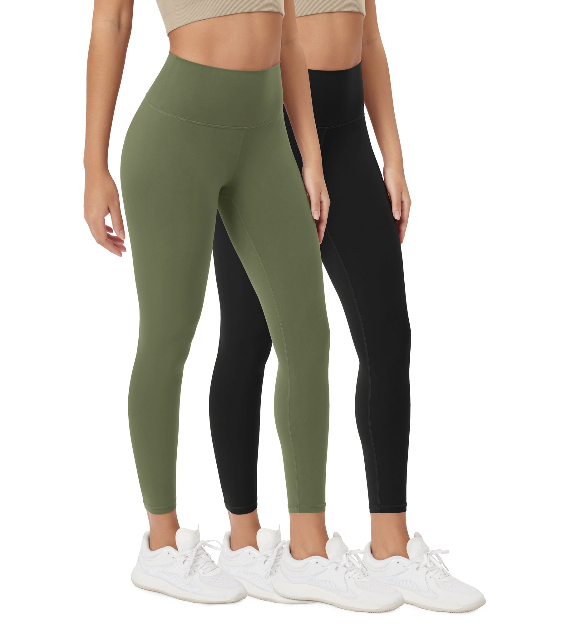 ODCLOUD 2-Pack 25 High Waist Lounge Yoga Leggings - ododos