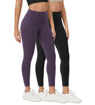 ODCLOUD 2-Pack 25" High Waist Lounge Yoga Leggings - ododos