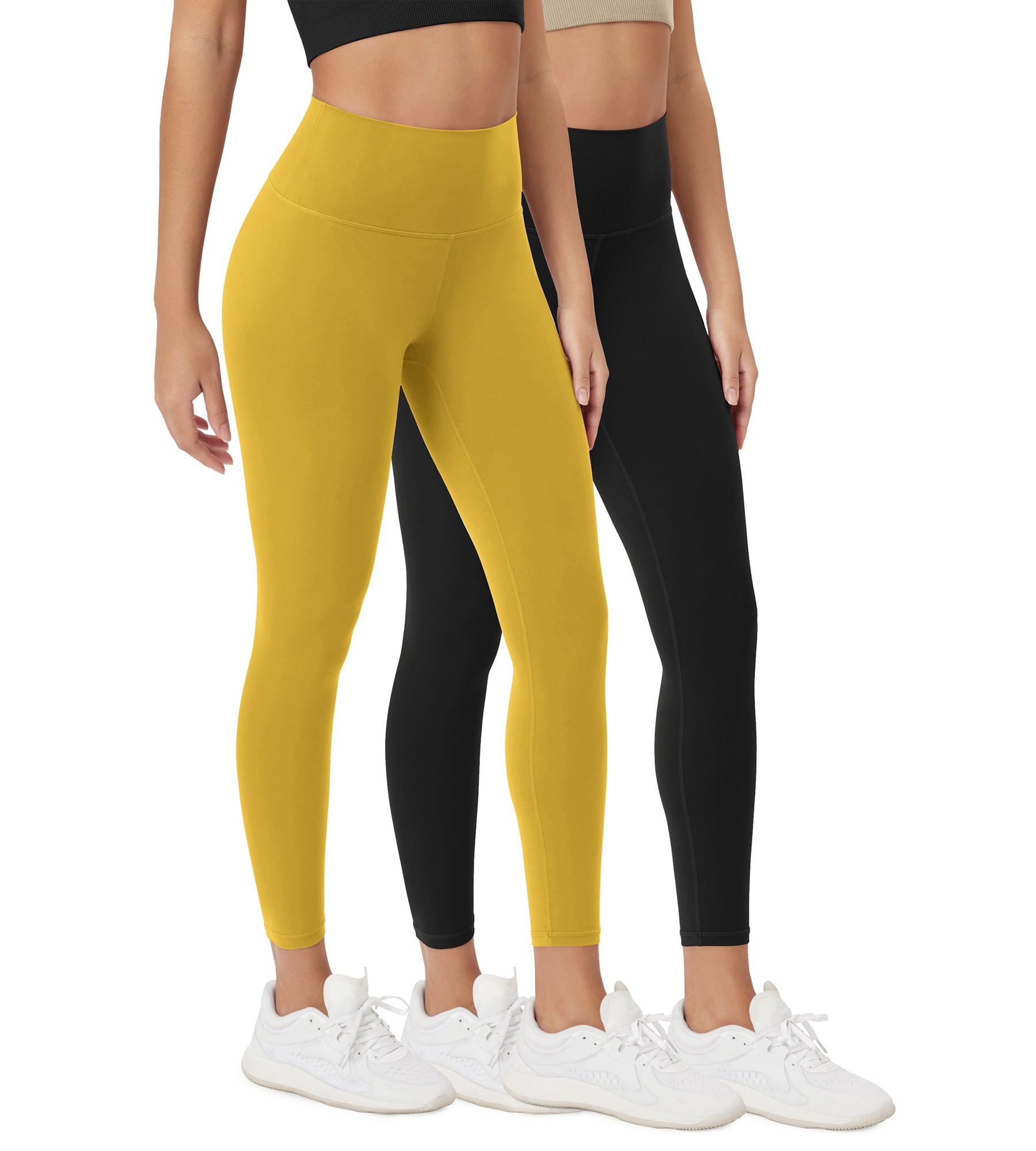 ODCLOUD 2-Pack 25" High Waist Lounge Yoga Leggings - ododos