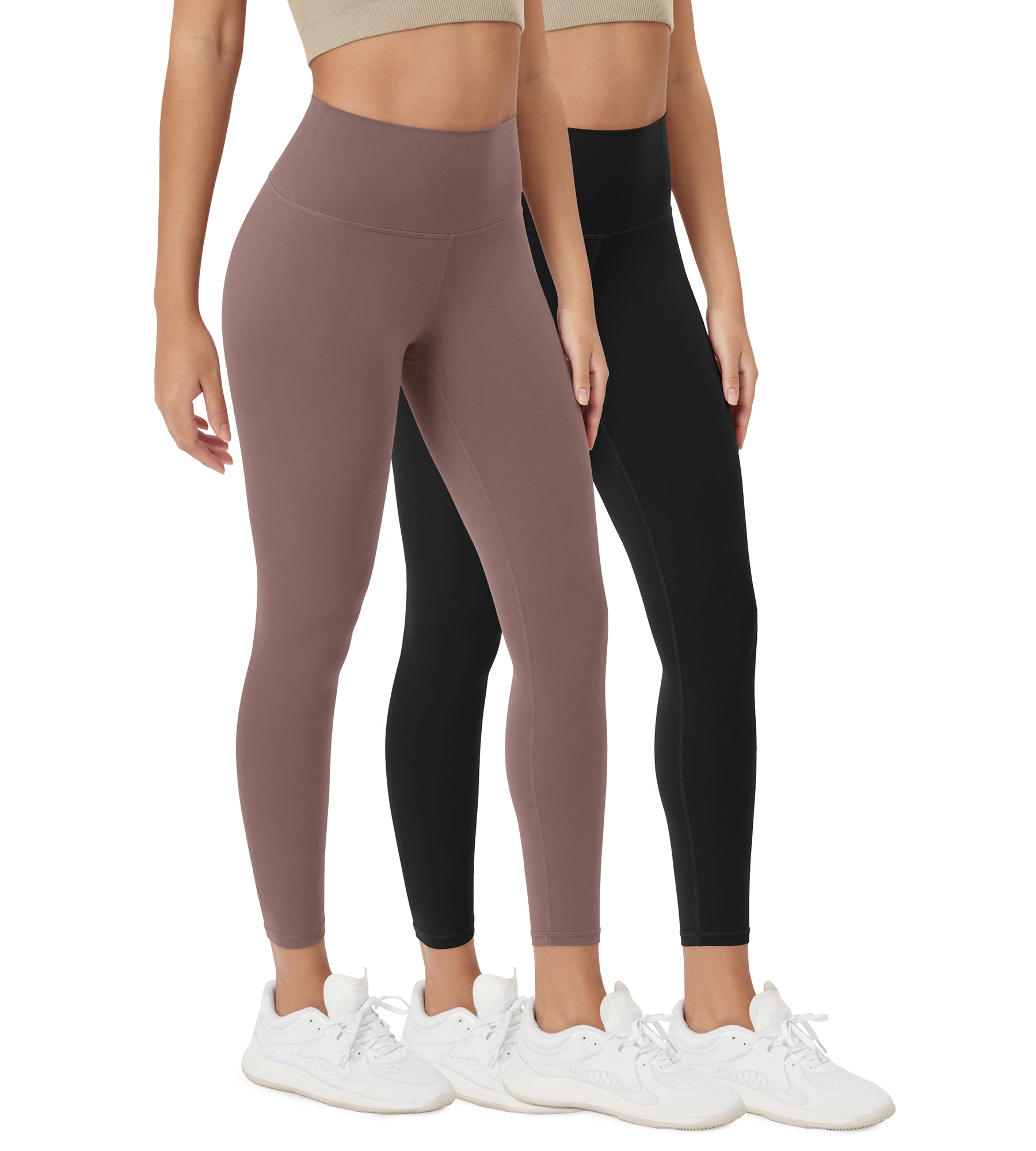 ODCLOUD 2-Pack 25" High Waist Lounge Yoga Leggings - ododos