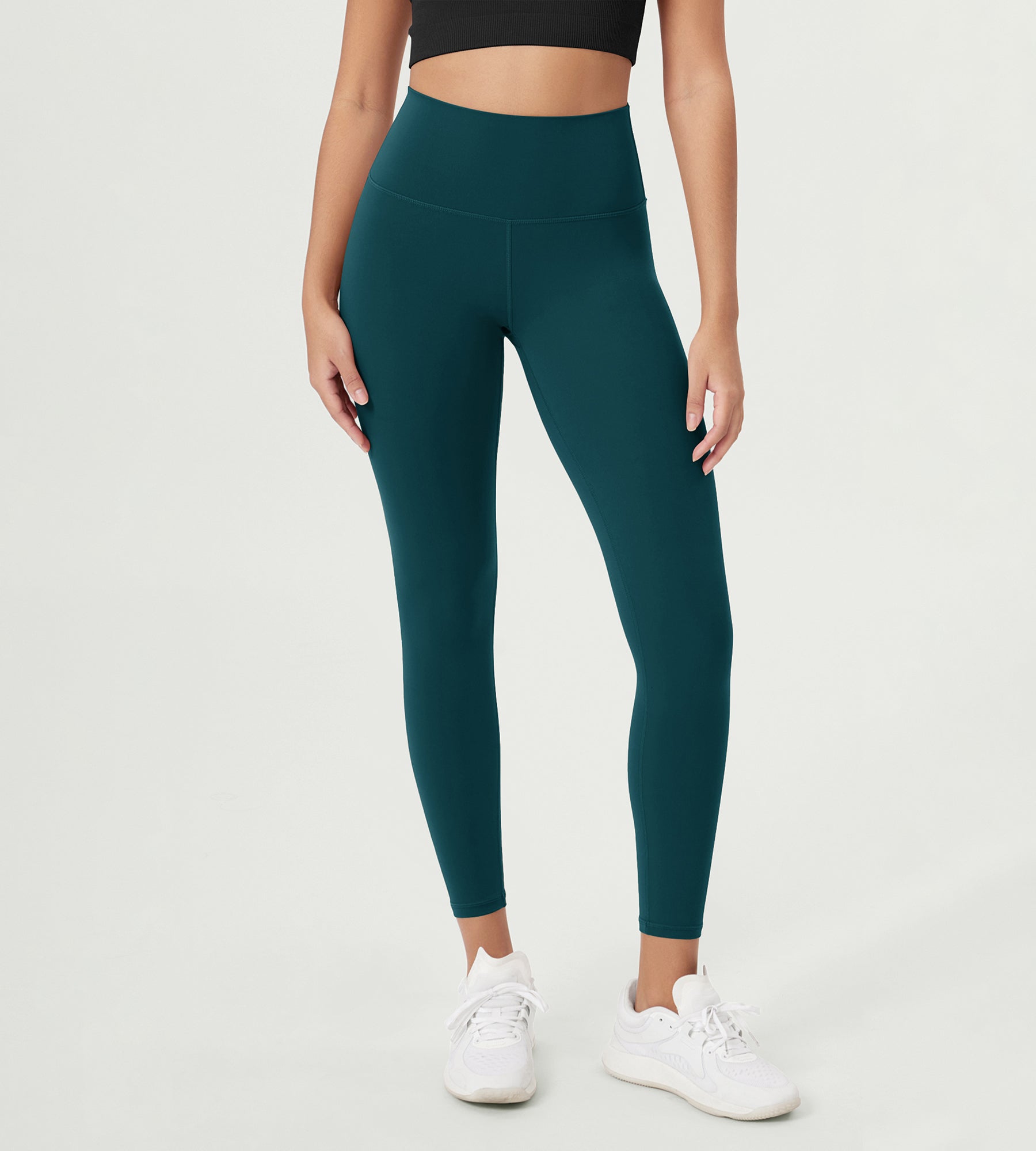 ODCLOUD 25 High Waist Lounge Yoga Leggings Forest Teal - ododos
