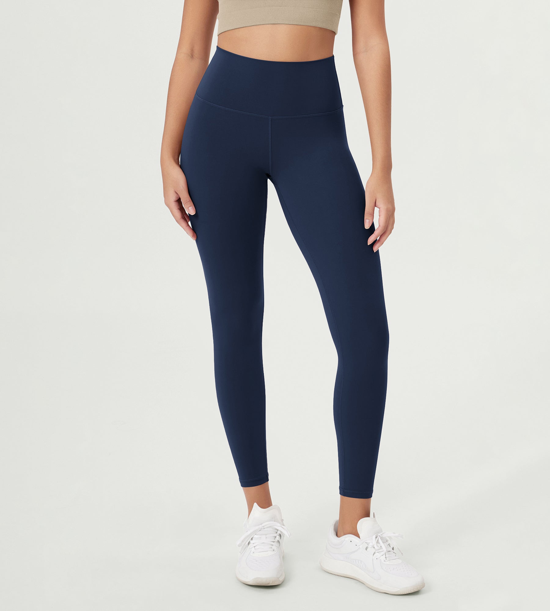 ODCLOUD 25" High Waist Lounge Yoga Leggings Navy - ododos