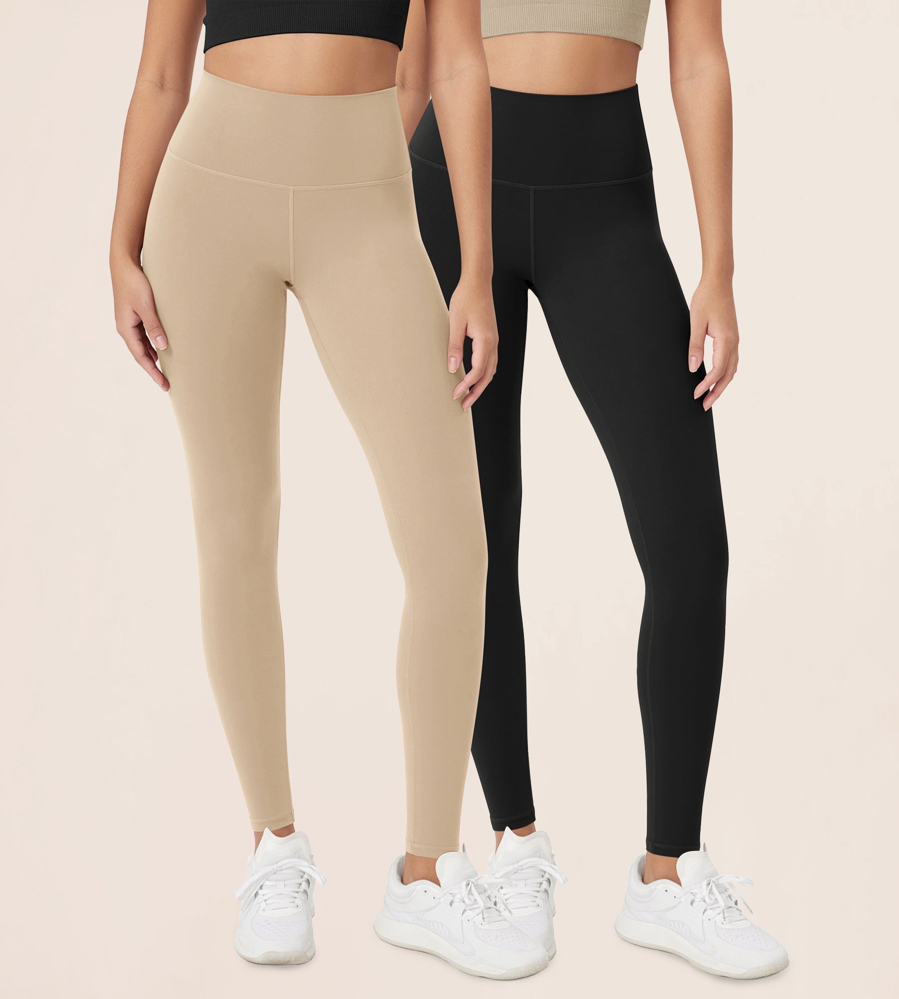 ODCLOUD 2-Pack 28 High Waist Lounge Yoga Leggings - ododos