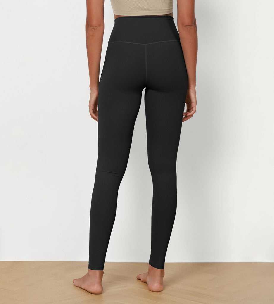 Buy ODODOS Women's High Waisted Yoga Pants with Pocket, Workout Sports  Running Athletic Pants with Pocket, Full-Length, Plus Size,  SpaceDyeMattBlack,XX-Large Online at desertcartSeychelles
