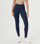 ODCLOUD 28" High Waist Lounge Yoga Leggings Navy - ododos