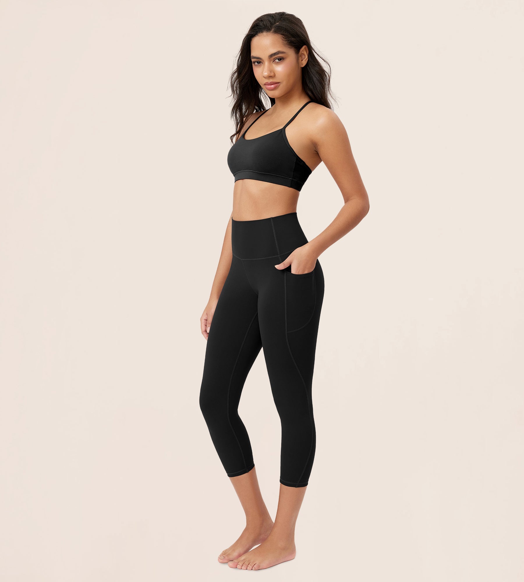 ODCLOUD 23â€?Buttery Soft Lounge Yoga Leggings with Pockets - ododos
