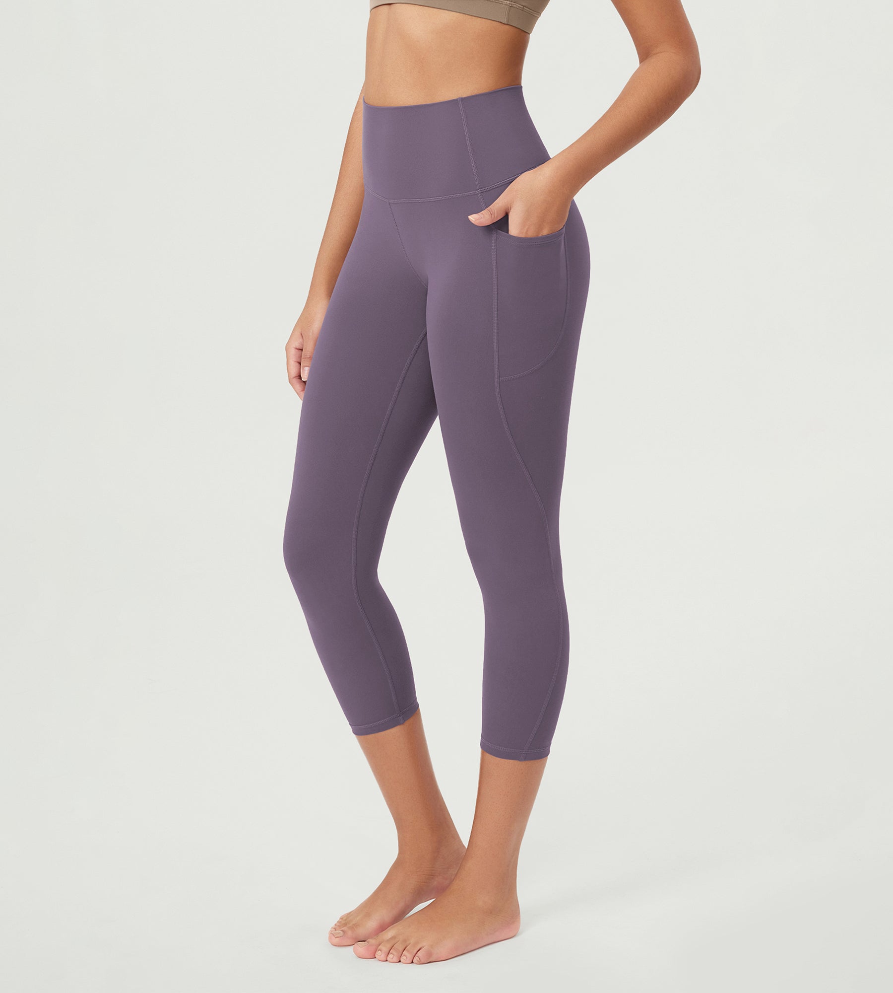 ODCLOUD 2-Pack 23â€?Buttery Soft Lounge Yoga Leggings with Pockets - ododos