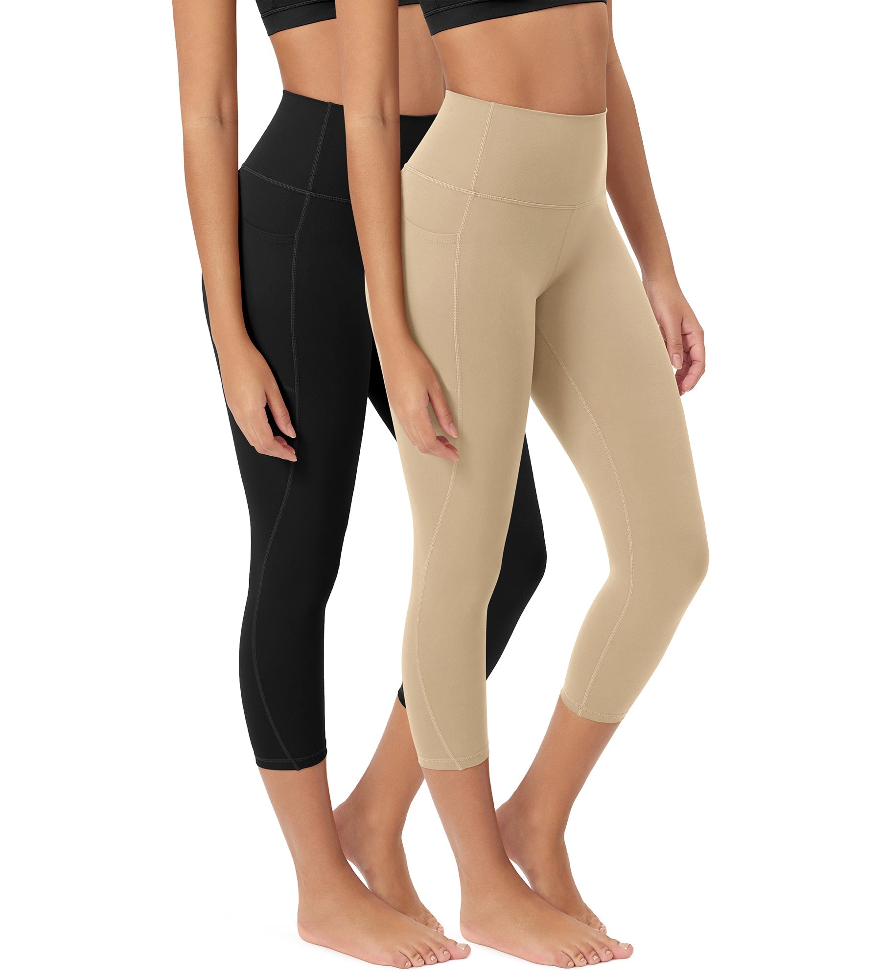 ODCLOUD 2-Pack 23â€?Buttery Soft Lounge Yoga Leggings with Pockets - ododos