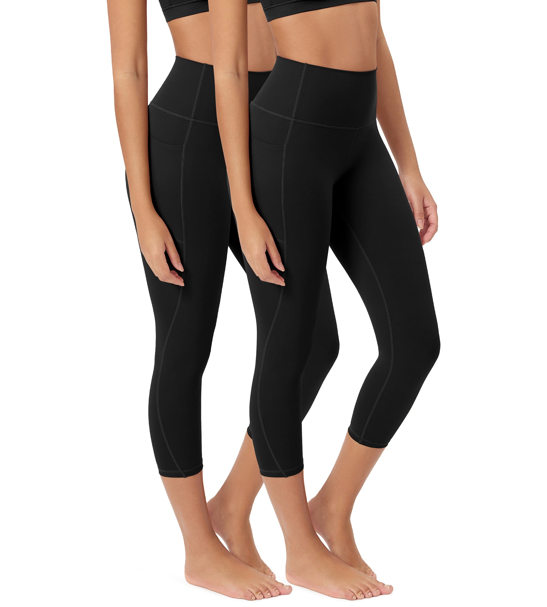 ODCLOUD 2-Pack 23” Buttery Soft Lounge Yoga Leggings with Pockets - ododos