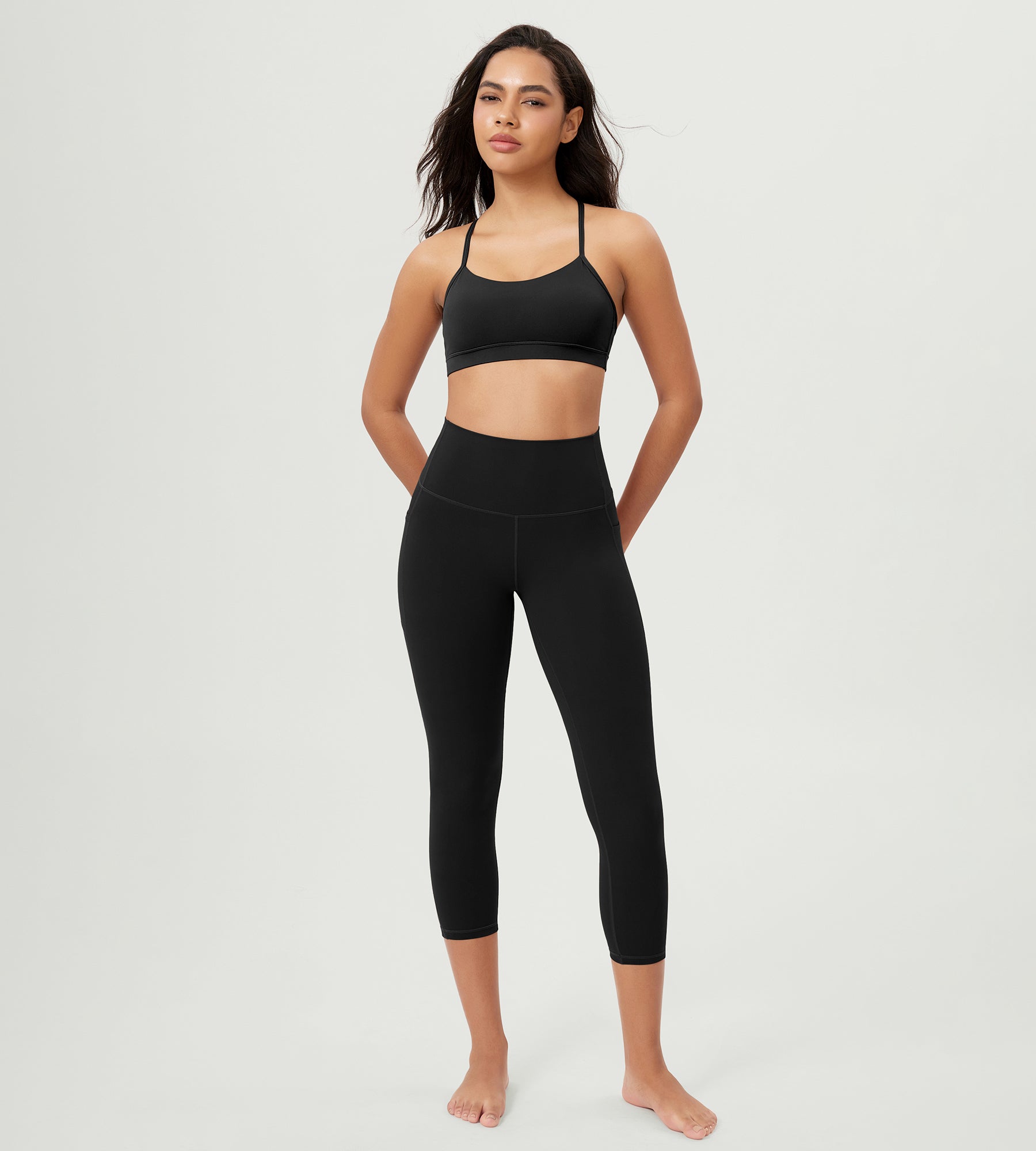 ODCLOUD 2-Pack 23â€?Buttery Soft Lounge Yoga Leggings with Pockets - ododos