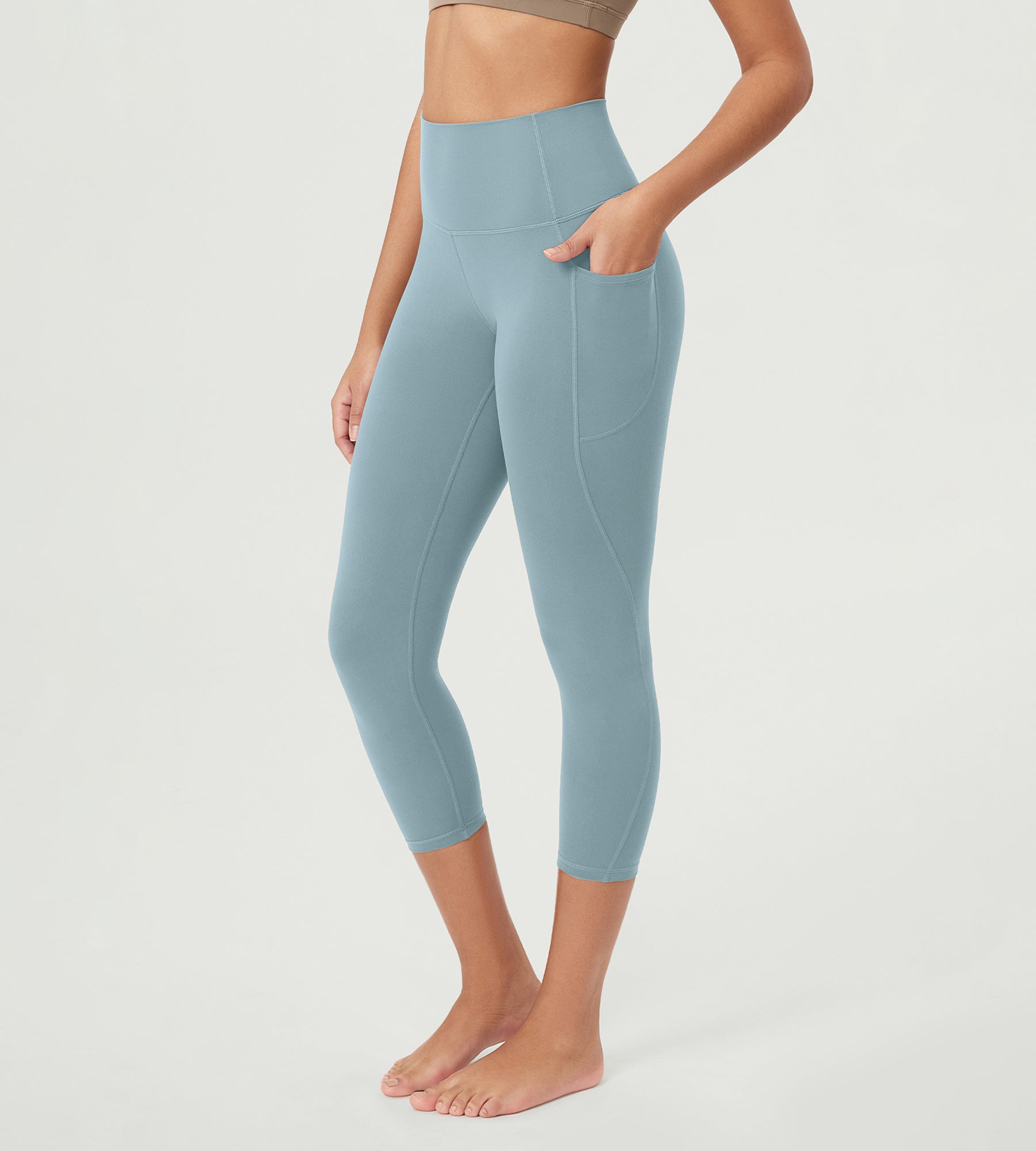 ODCLOUD 2-Pack 23â€?Buttery Soft Lounge Yoga Leggings with Pockets - ododos
