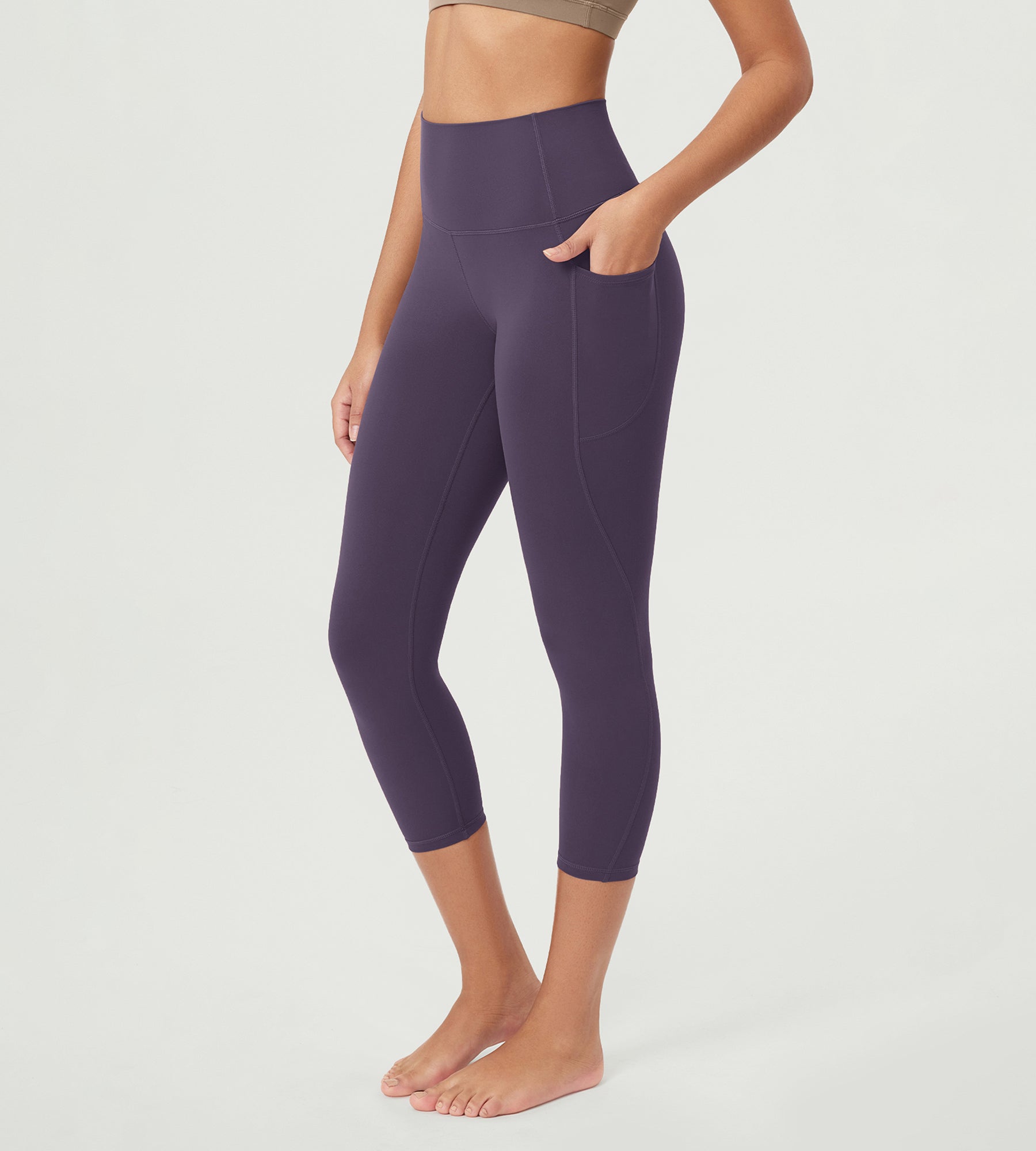 ODCLOUD 2-Pack 23â€?Buttery Soft Lounge Yoga Leggings with Pockets - ododos