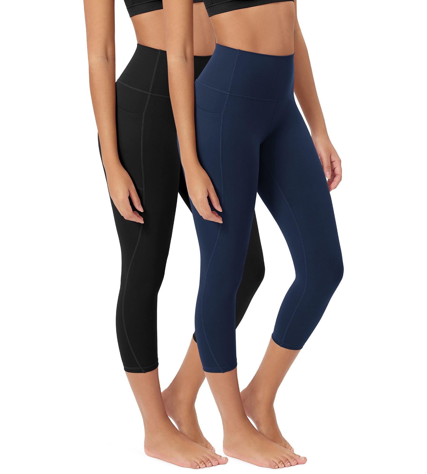 ODCLOUD 2-Pack 23â€?Buttery Soft Lounge Yoga Leggings with Pockets - ododos
