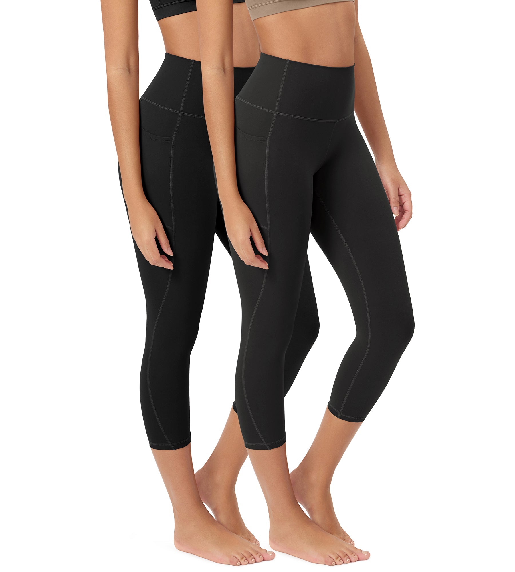 ODCLOUD 2-Pack 23â€?Buttery Soft Lounge Yoga Leggings with Pockets - ododos