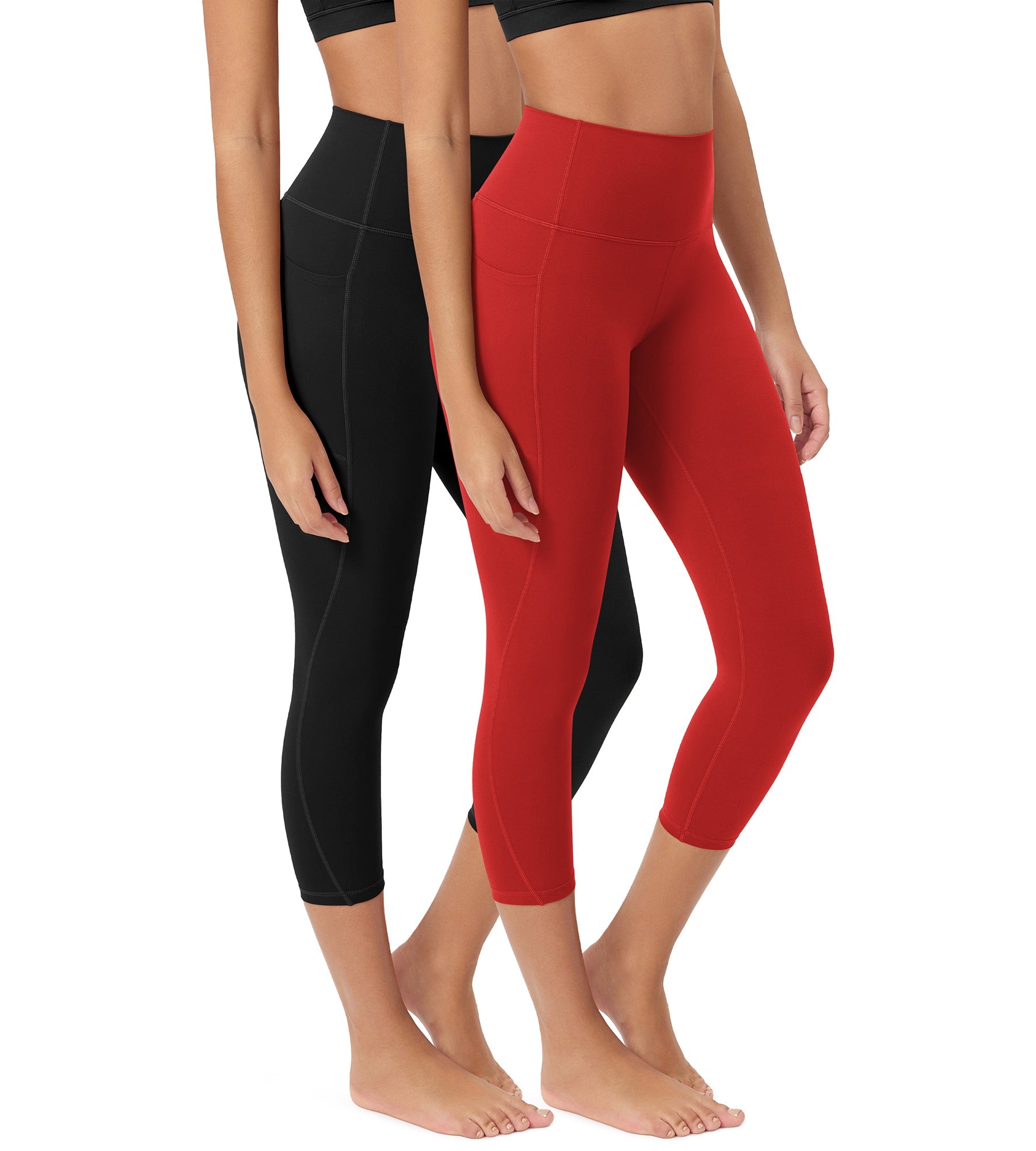 ODCLOUD 2-Pack 23â€?Buttery Soft Lounge Yoga Leggings with Pockets - ododos