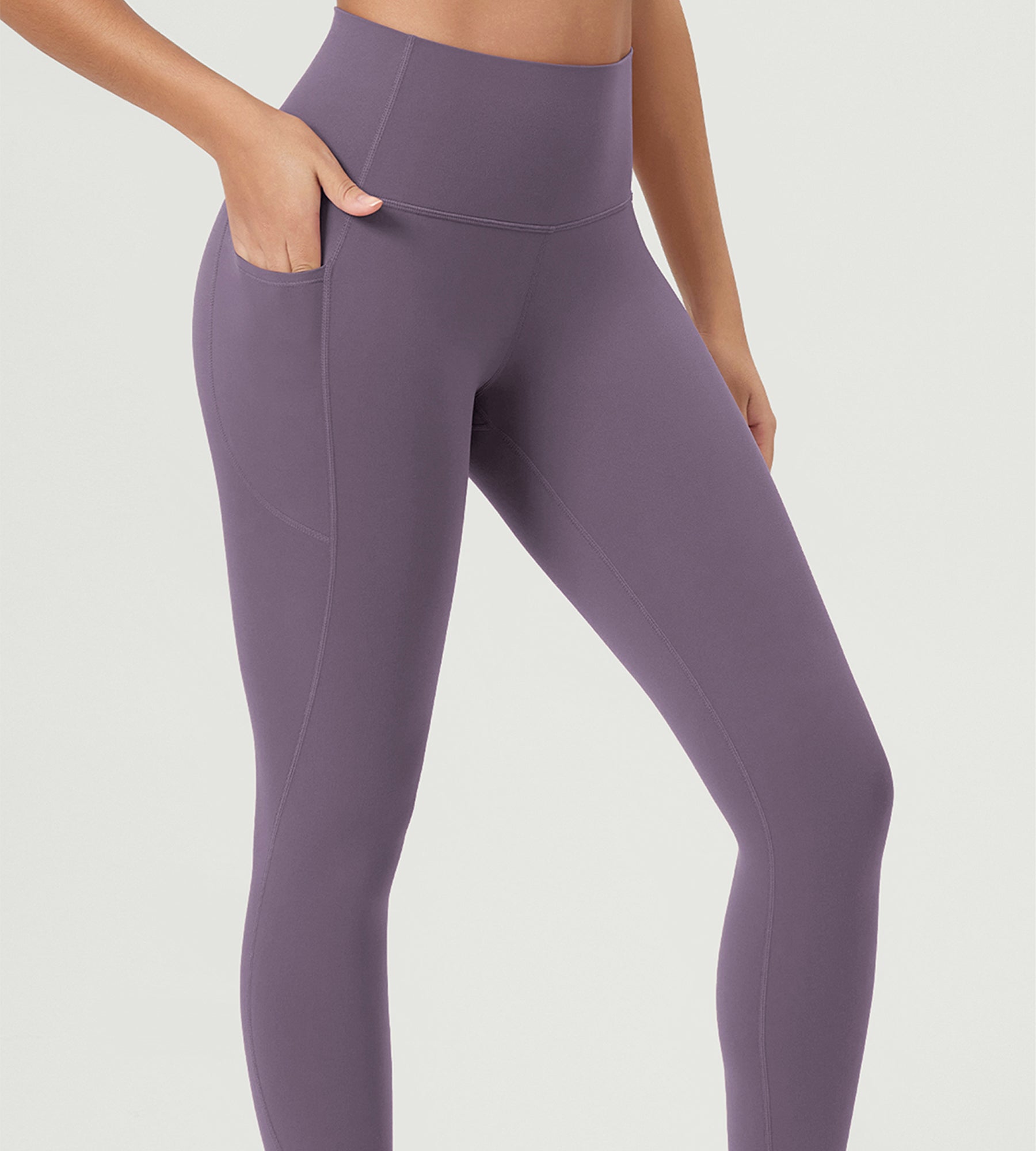 ODCLOUD 2-Pack 25â€?Buttery Soft Lounge Yoga Leggings with Pockets - ododos