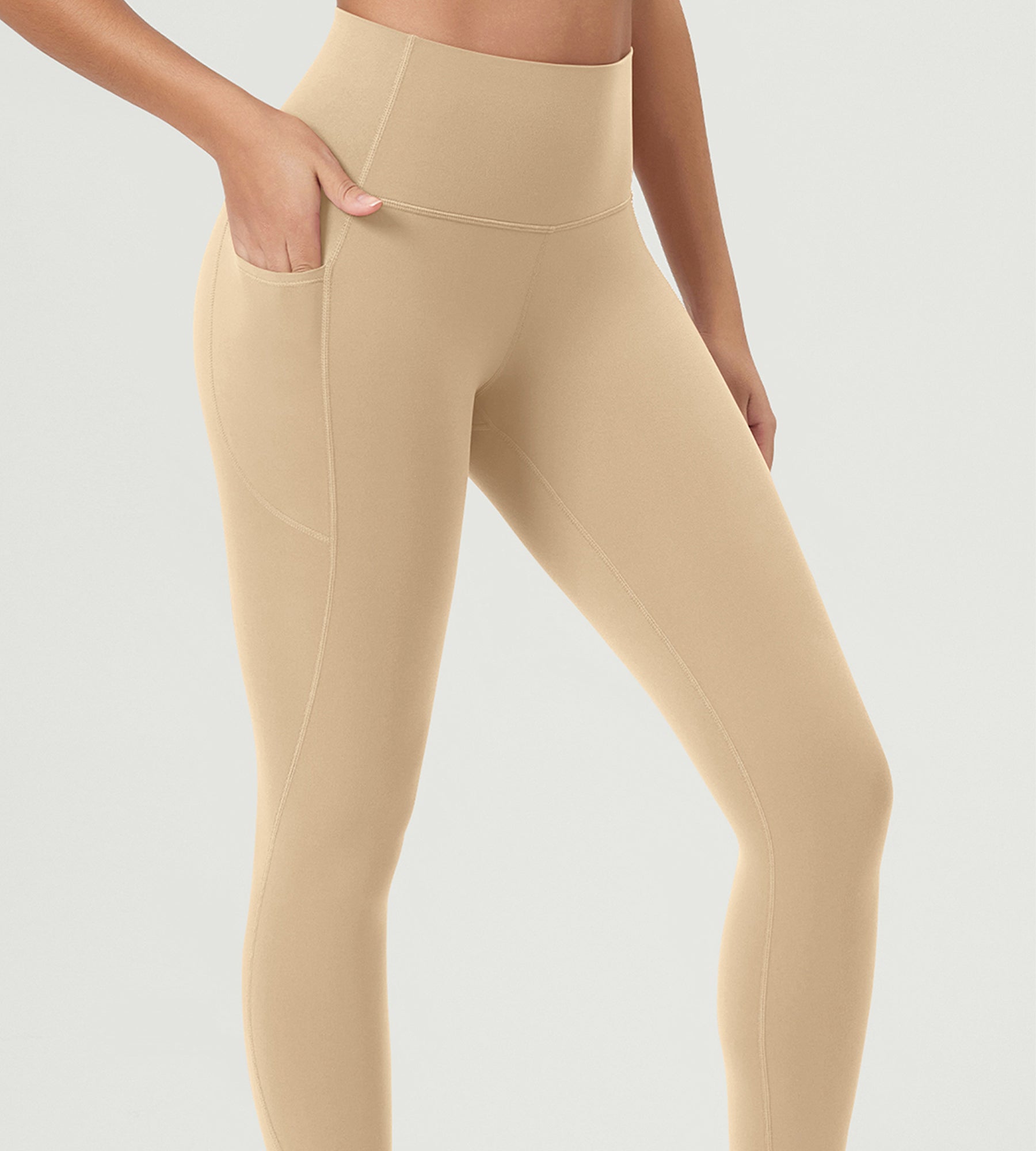 ODCLOUD 2-Pack 25â€?Buttery Soft Lounge Yoga Leggings with Pockets - ododos